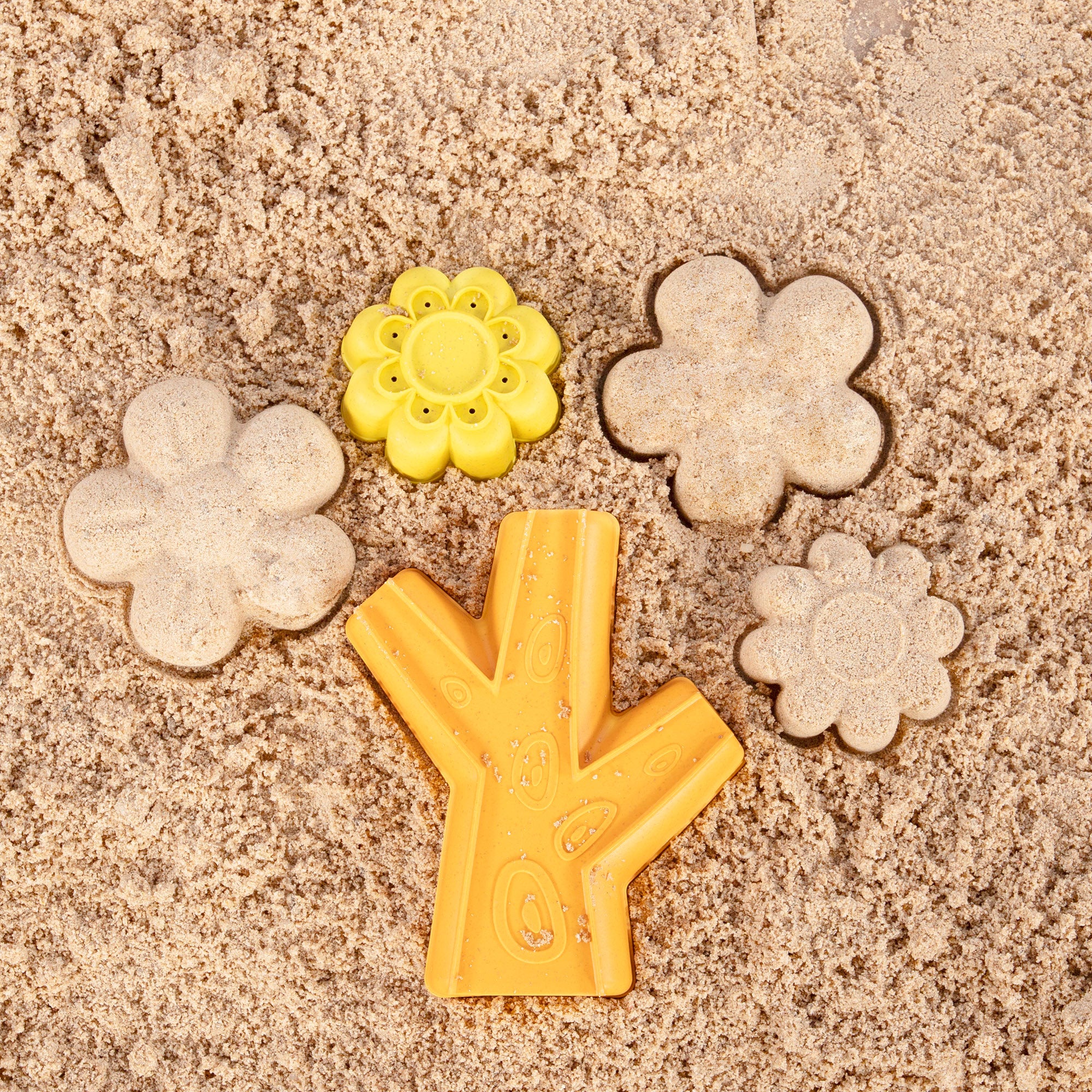 Set juguetes de playa con cubo y accesorios Color Beach