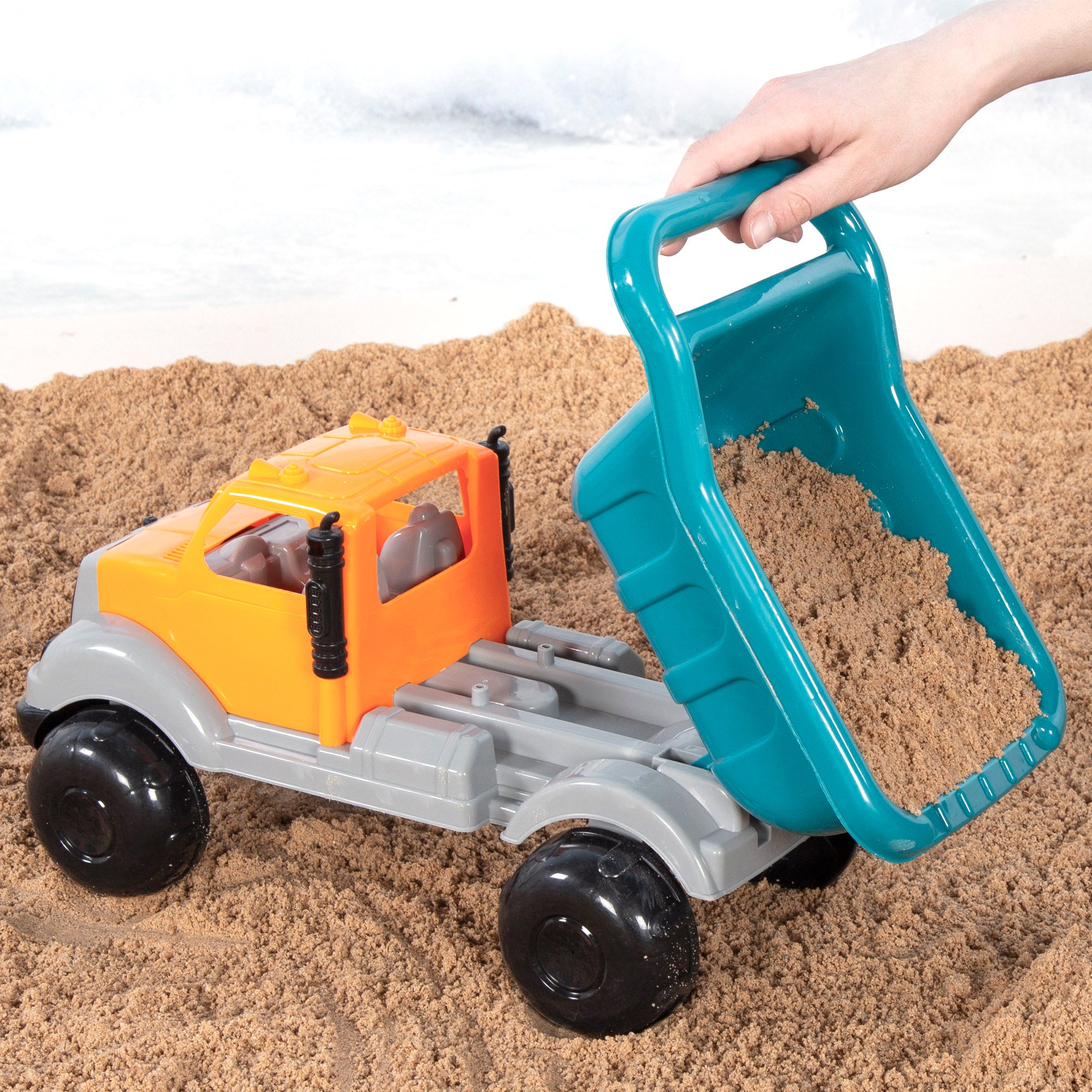 Set juguetes de playa camión con accesorios Color Beach