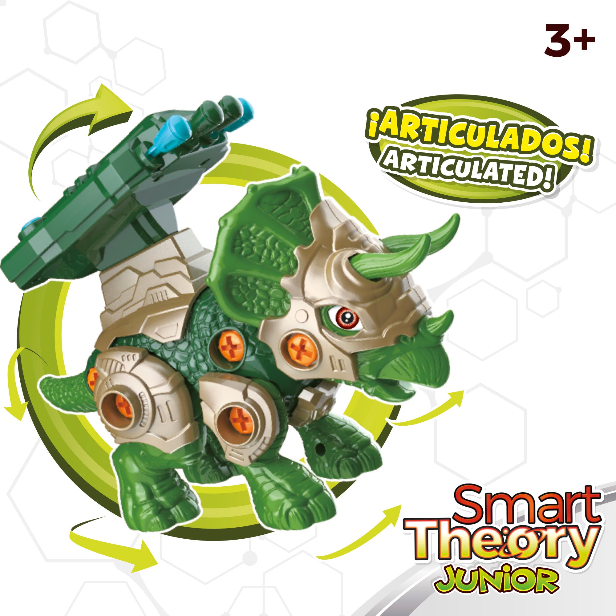 DIY dinosaurios mecánicos 2 en 1 Smart Theory