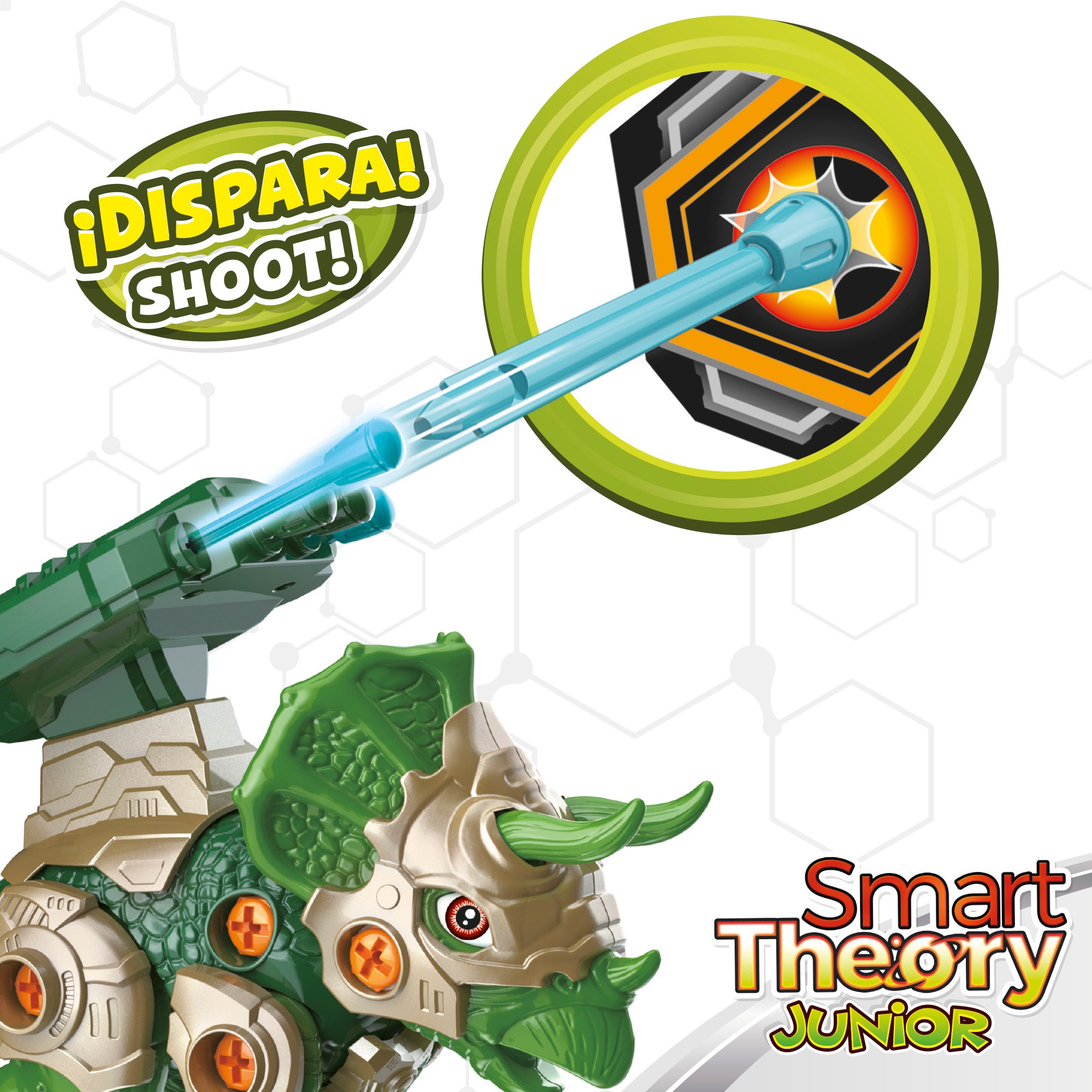 DIY dinosaurios mecánicos 2 en 1 Smart Theory