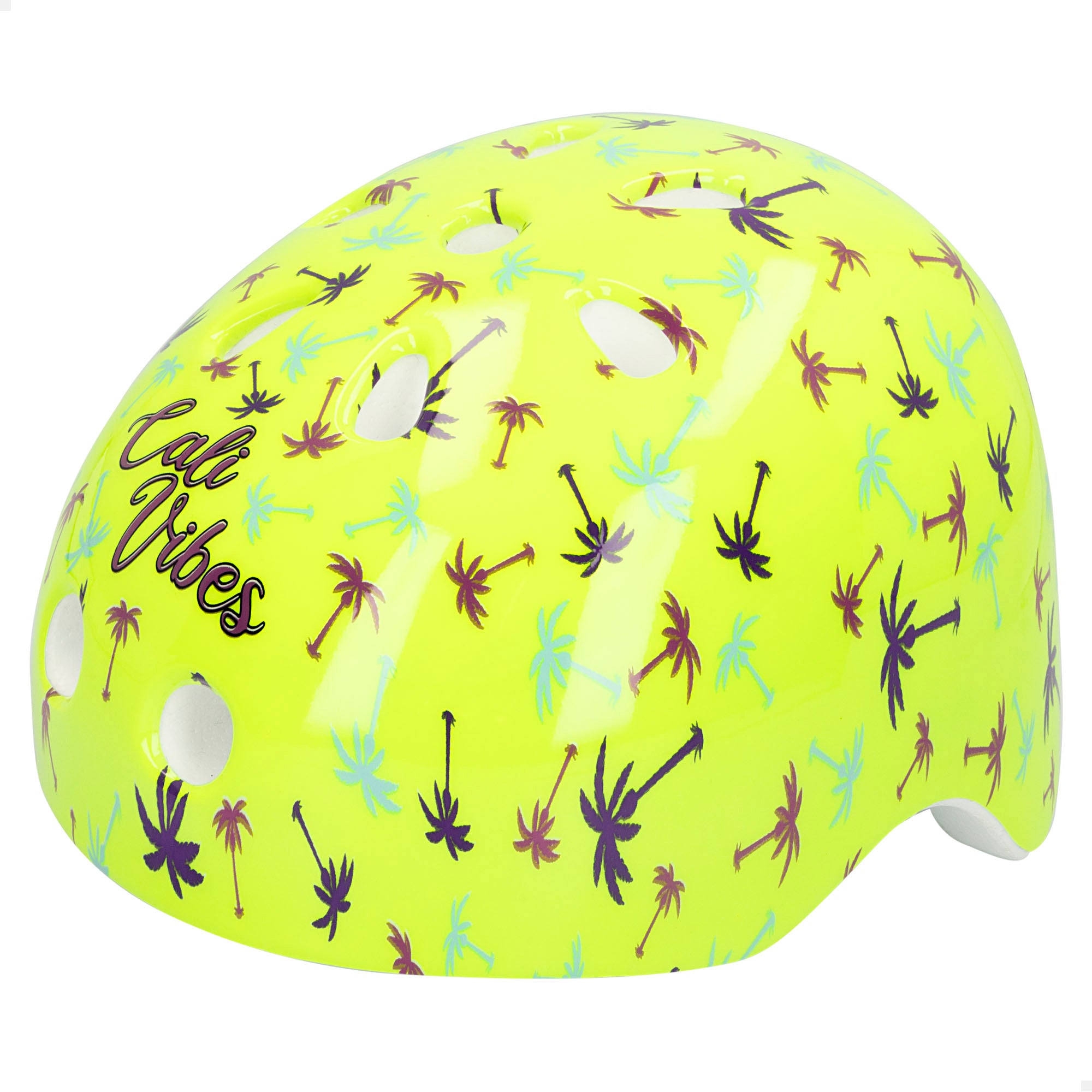 Casco infantil amarillo neón CB Riders