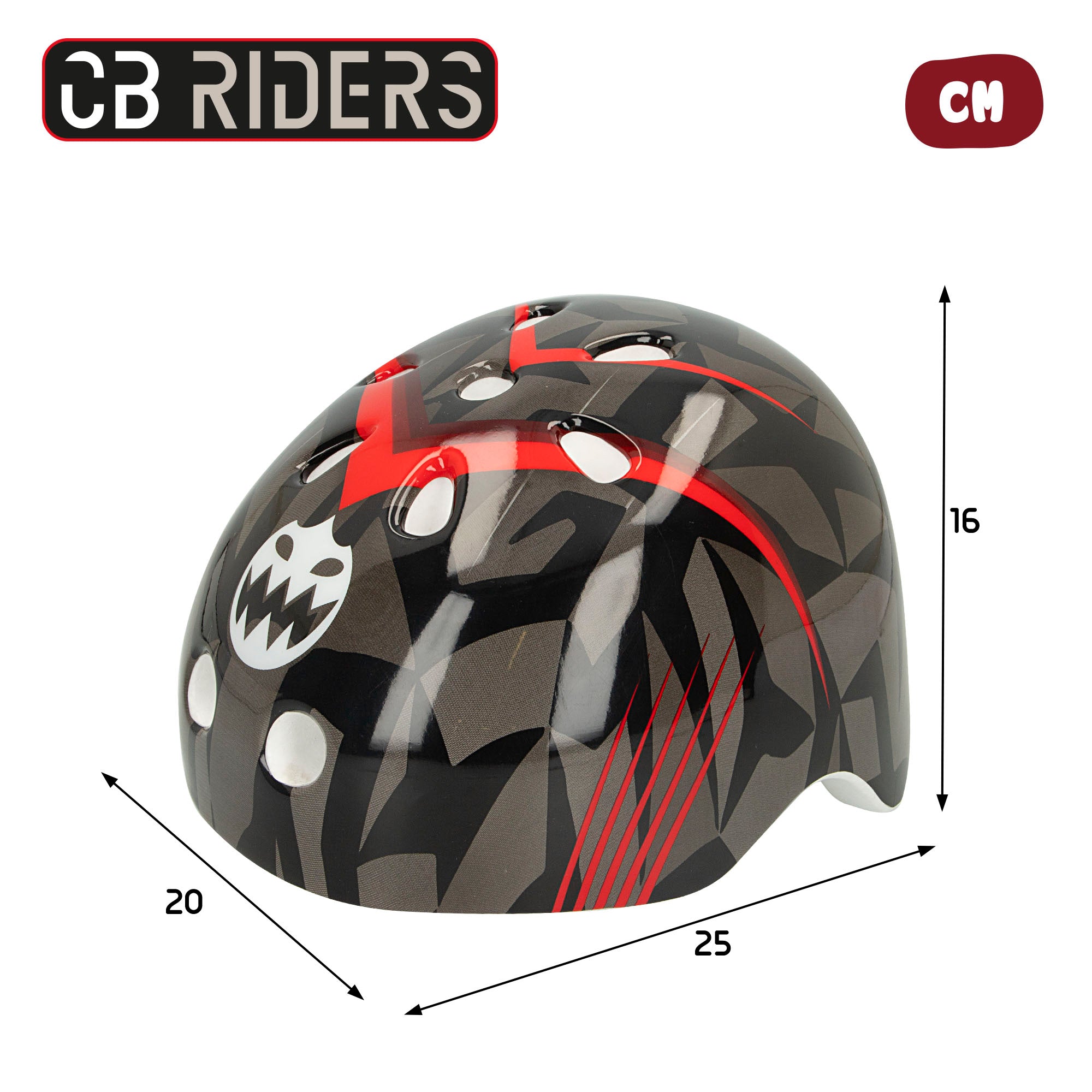 Casco infantil monsters CB Riders