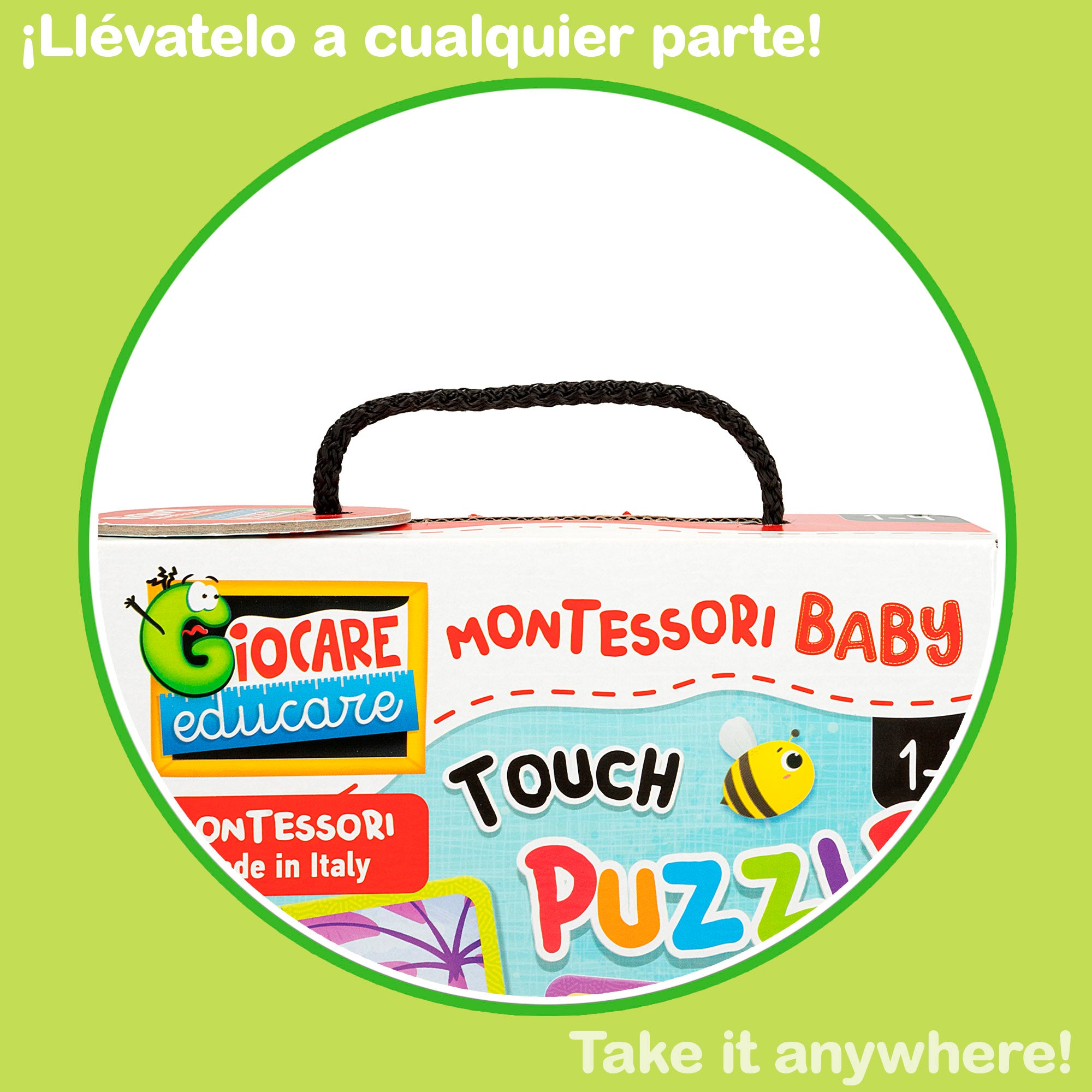 Montessori Lisciani Pack 6 puzzles animales 4 piezas