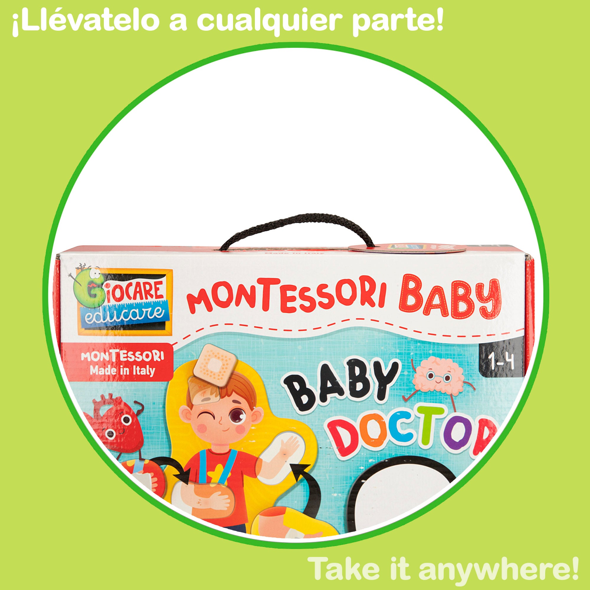 Montessori Lisciani Juego de encajar piezas Baby Doctor