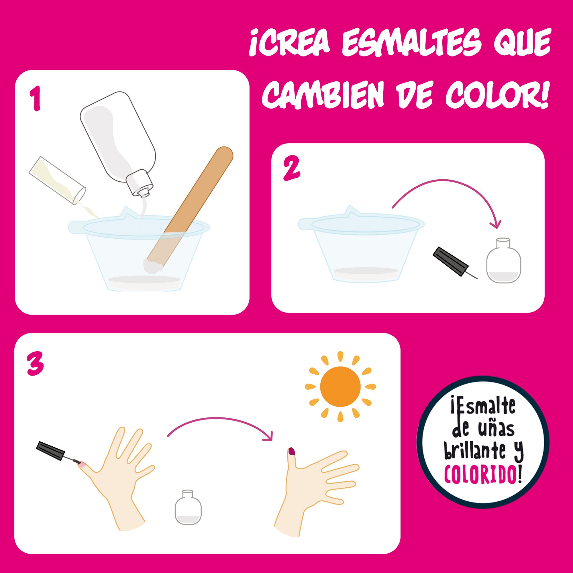 Lisciani Laboratorio crea tus pintauñas I'm A Genius