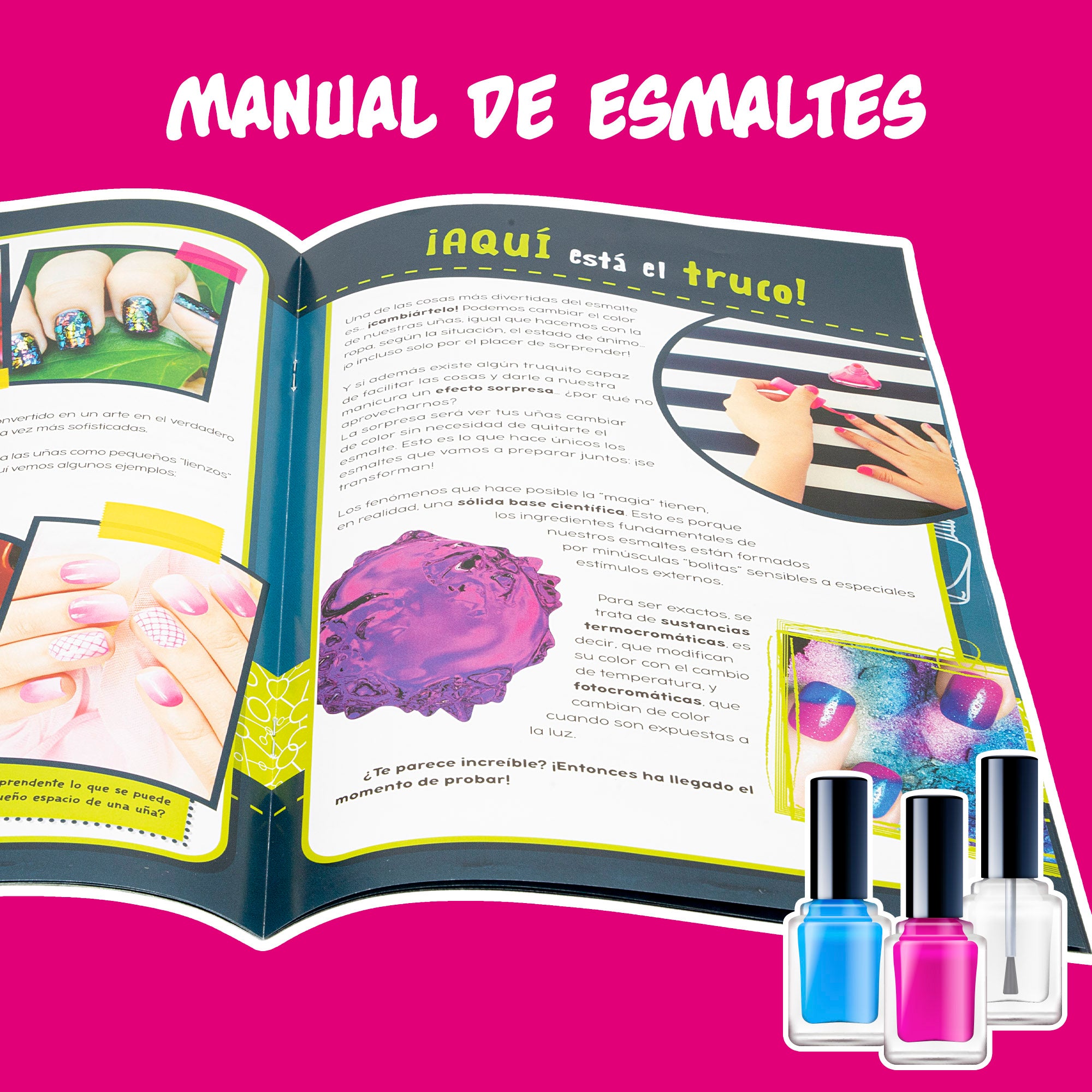 Lisciani Laboratorio crea tus pintauñas I'm A Genius