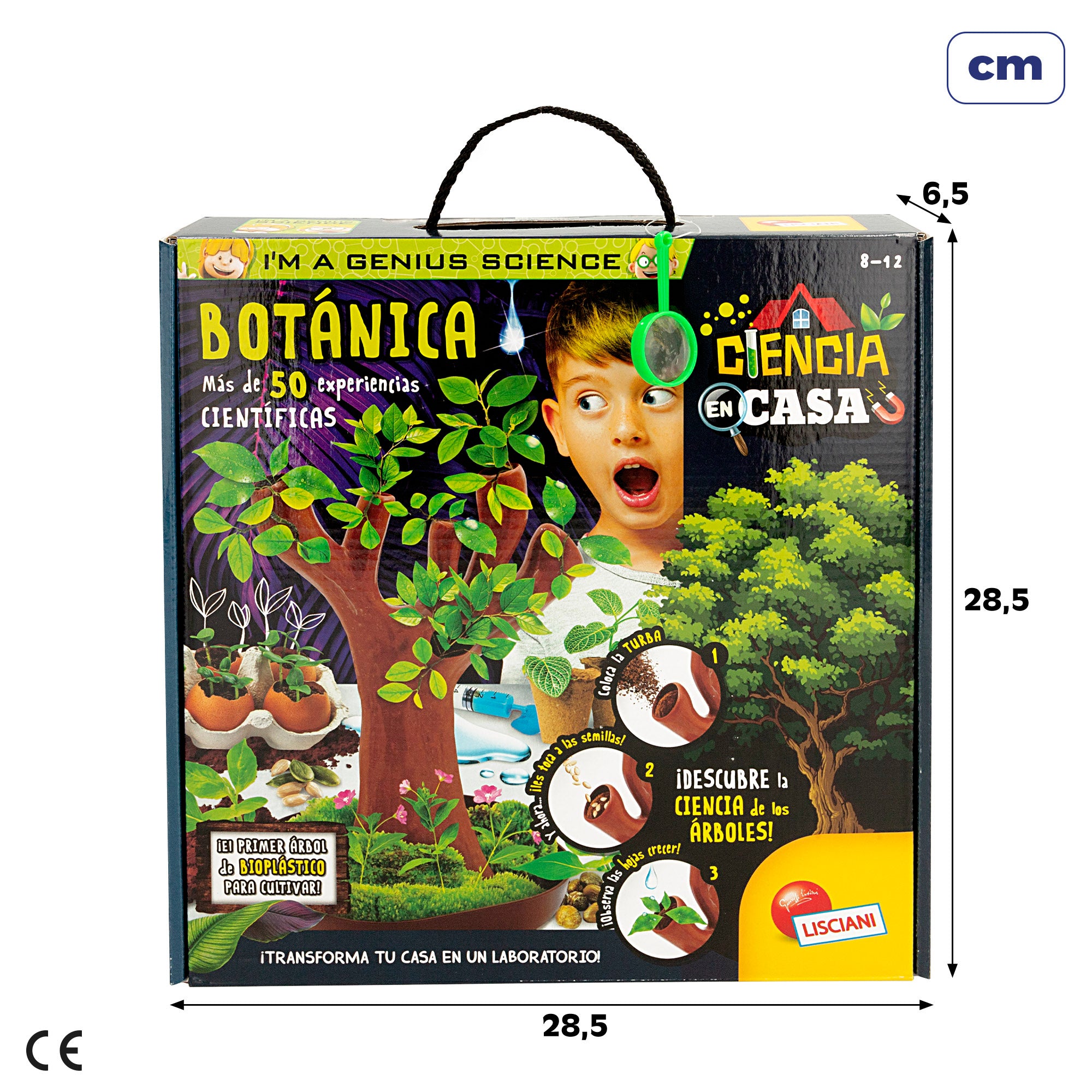 Lisciani Laboratorio botánica con 50 experimentos científicos I'm A Genius