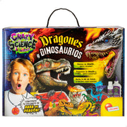 Lisciani Juego de dinosaurios y dragones Crazy Science