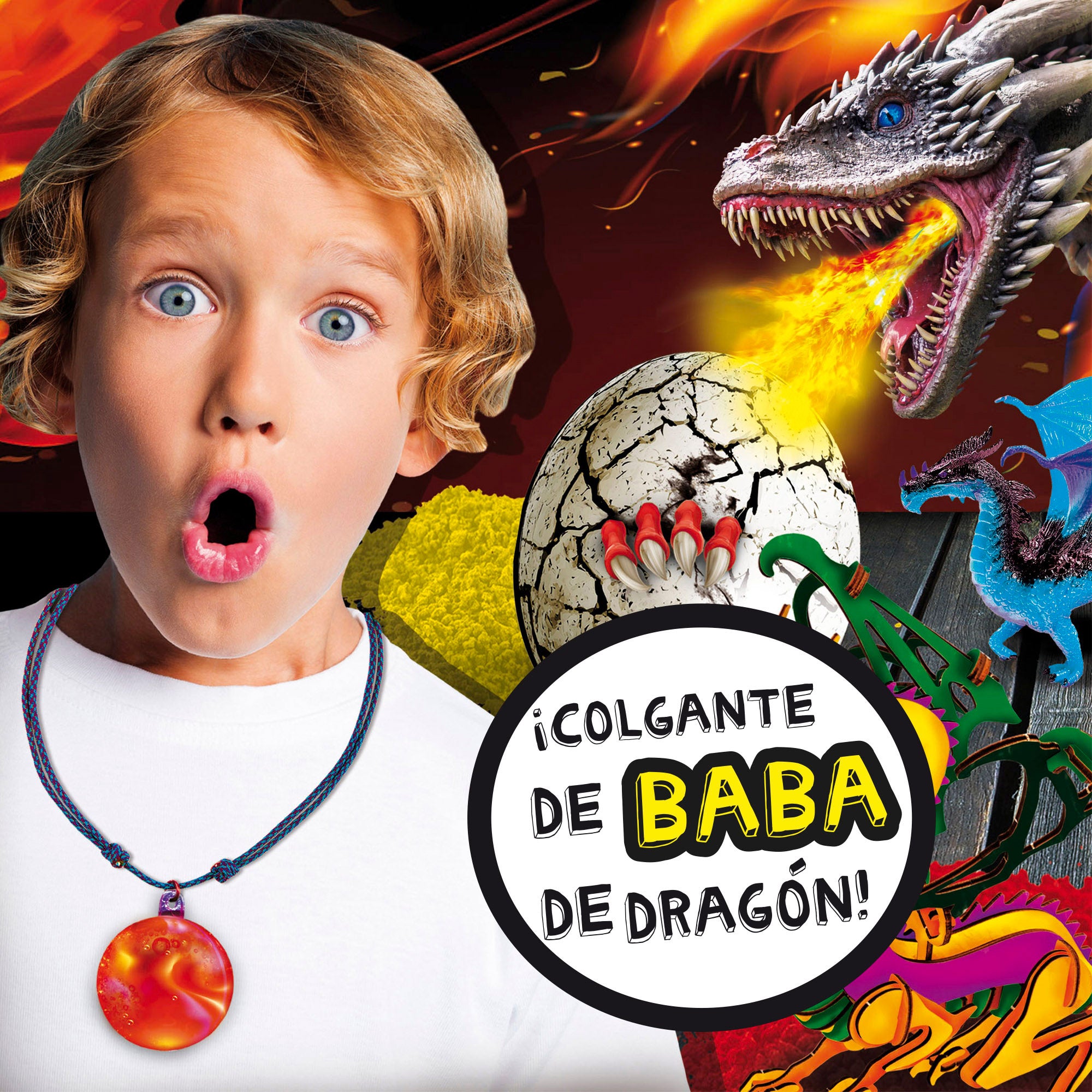 Lisciani Juego de dinosaurios y dragones Crazy Science