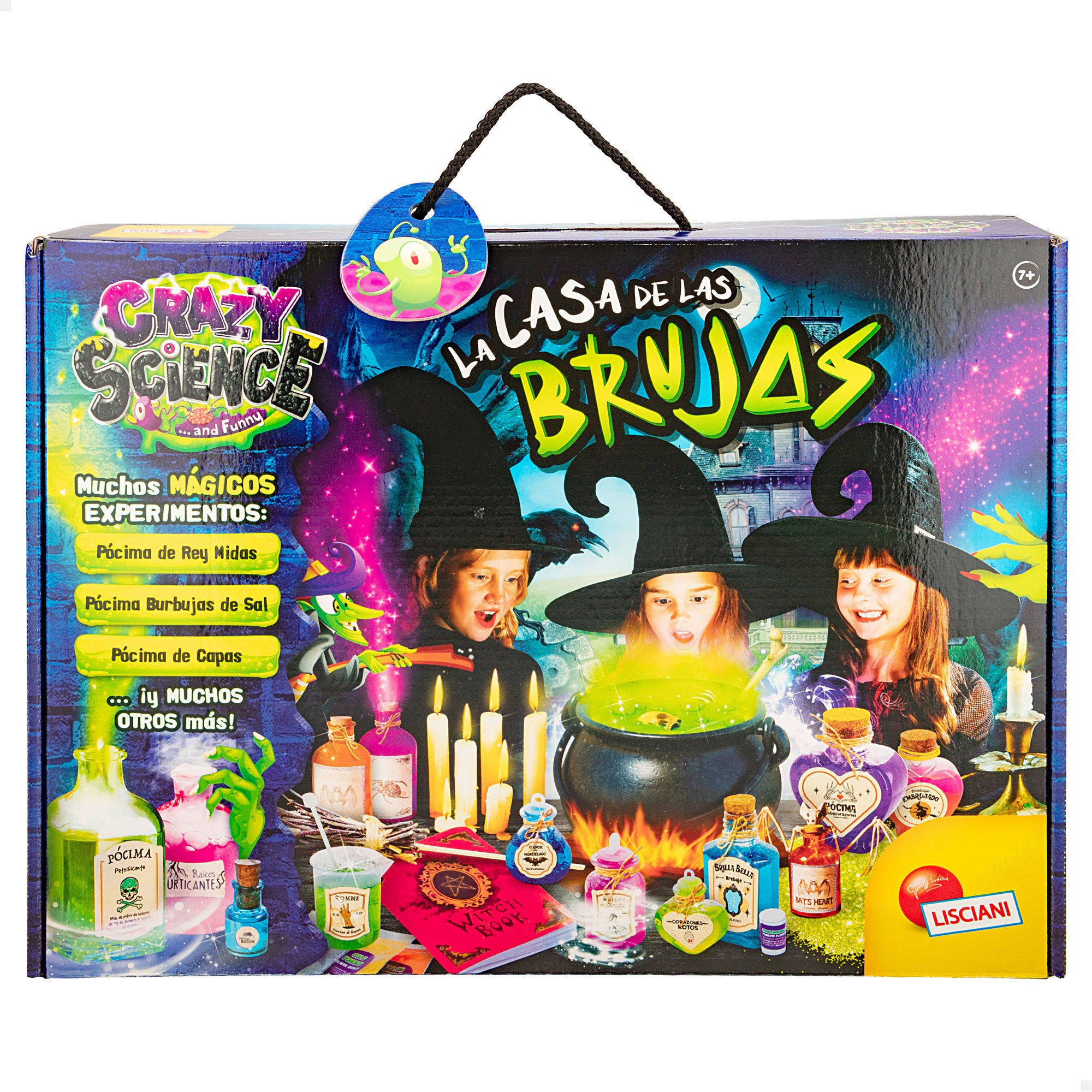 Lisciani Pociones mágicas La casa de las brujas Crazy Science