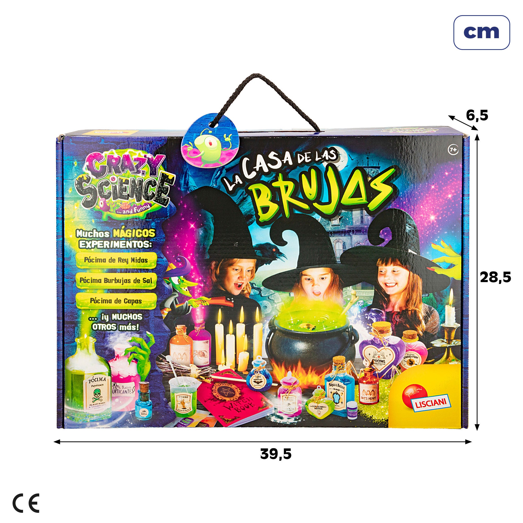 Lisciani Pociones mágicas La casa de las brujas Crazy Science