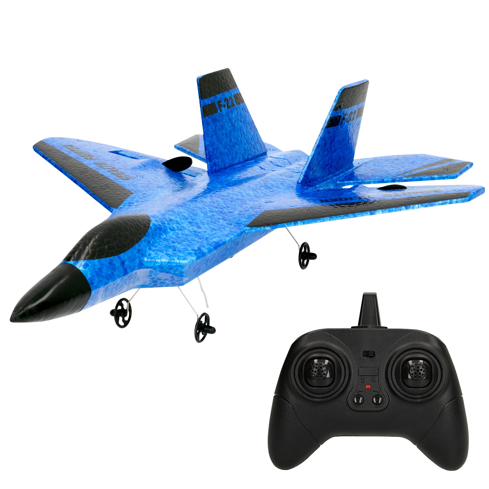 Avión teledirigido de combate giro 360 º con estabilizador 25 cm Speed & Go