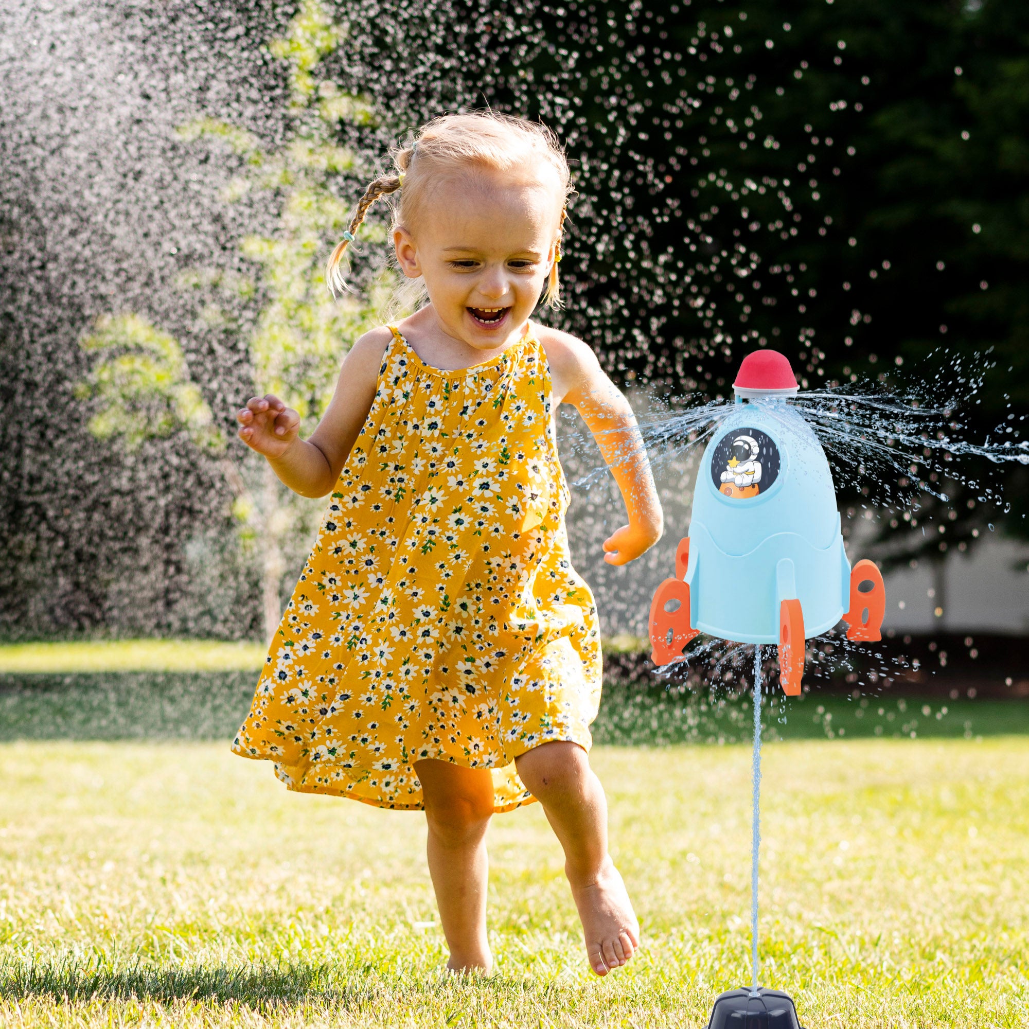 Aqua World Cohete espacial pulverizador de agua