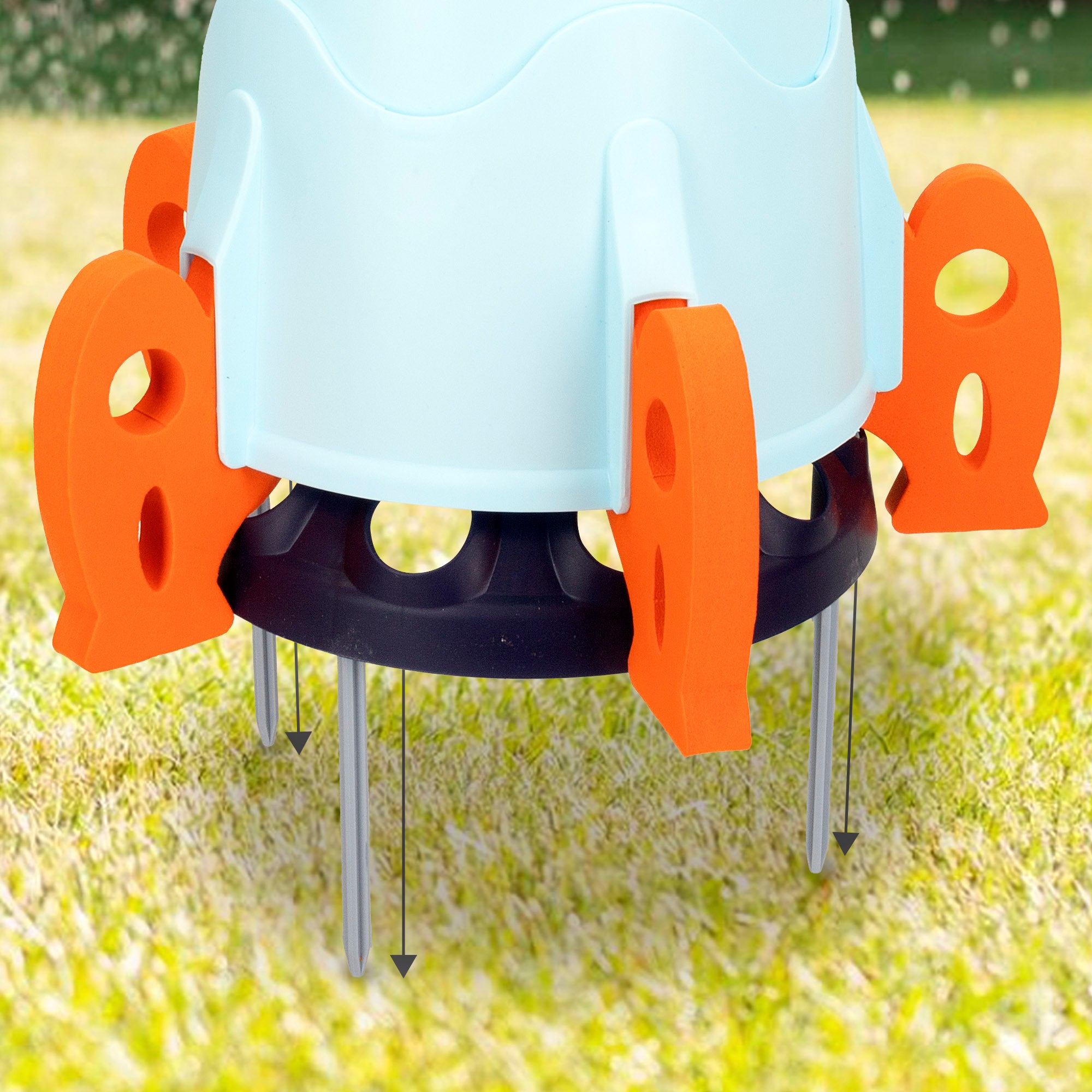 Aqua World Cohete espacial pulverizador de agua