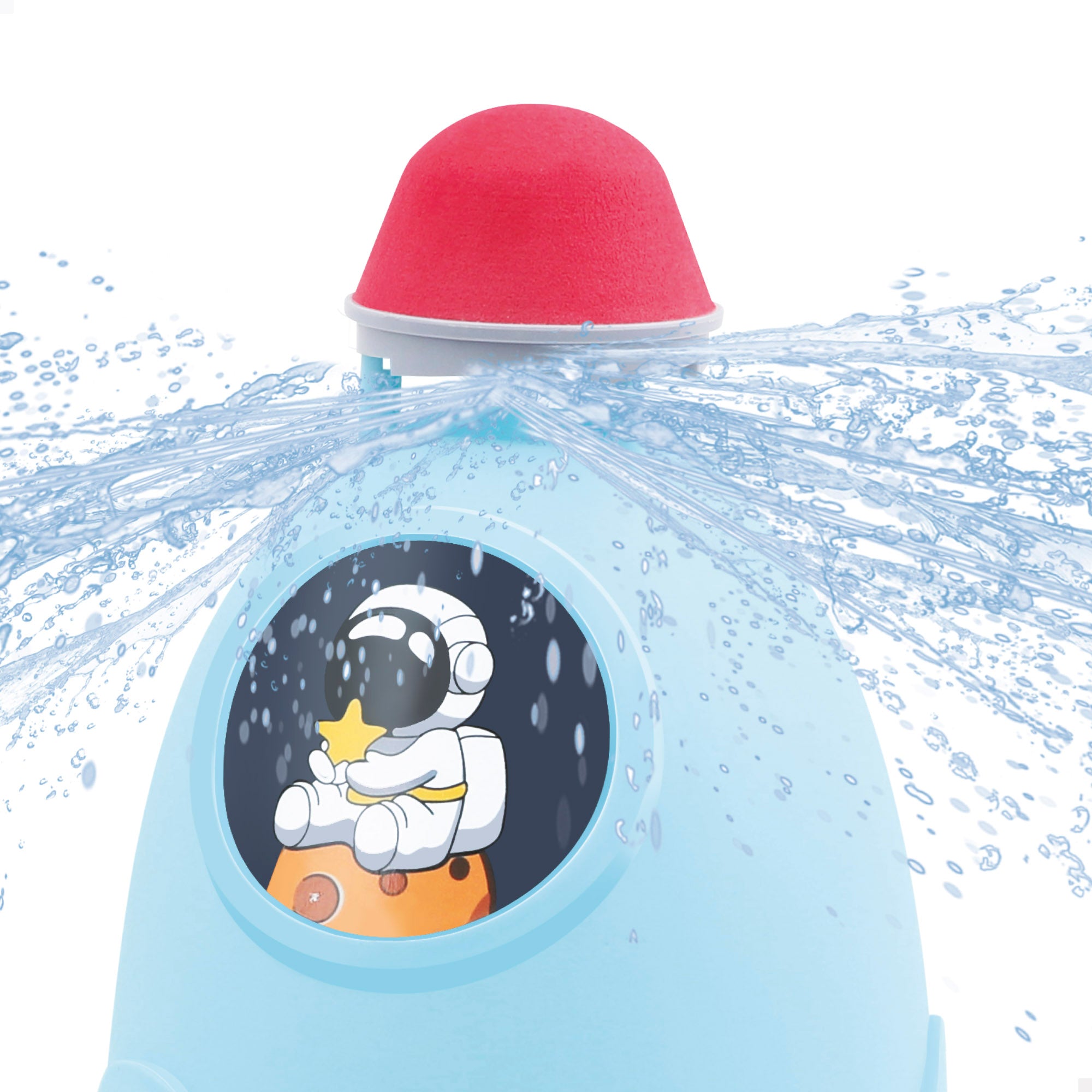 Aqua World Cohete espacial pulverizador de agua