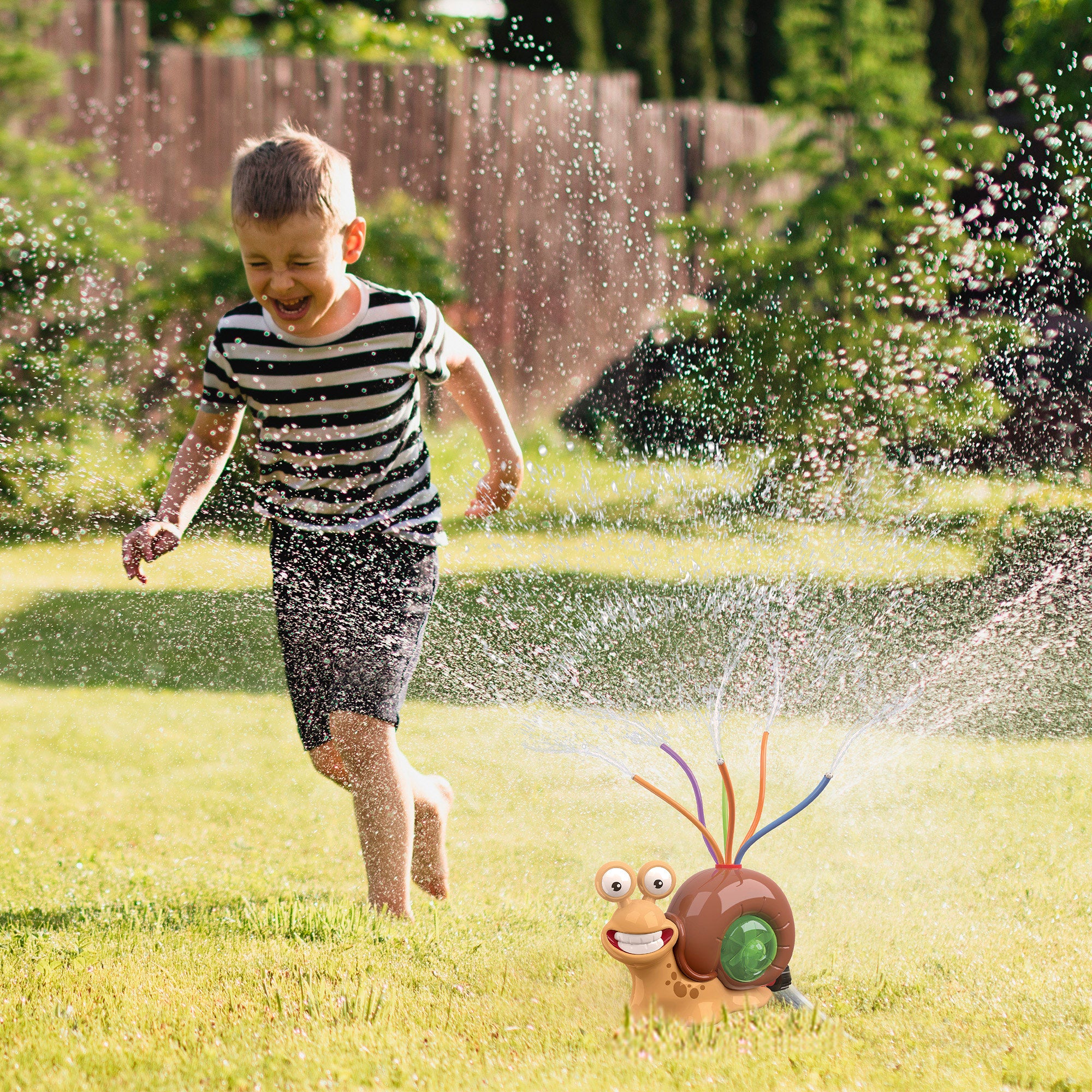 Aqua World Juguete aspersor de agua caracol