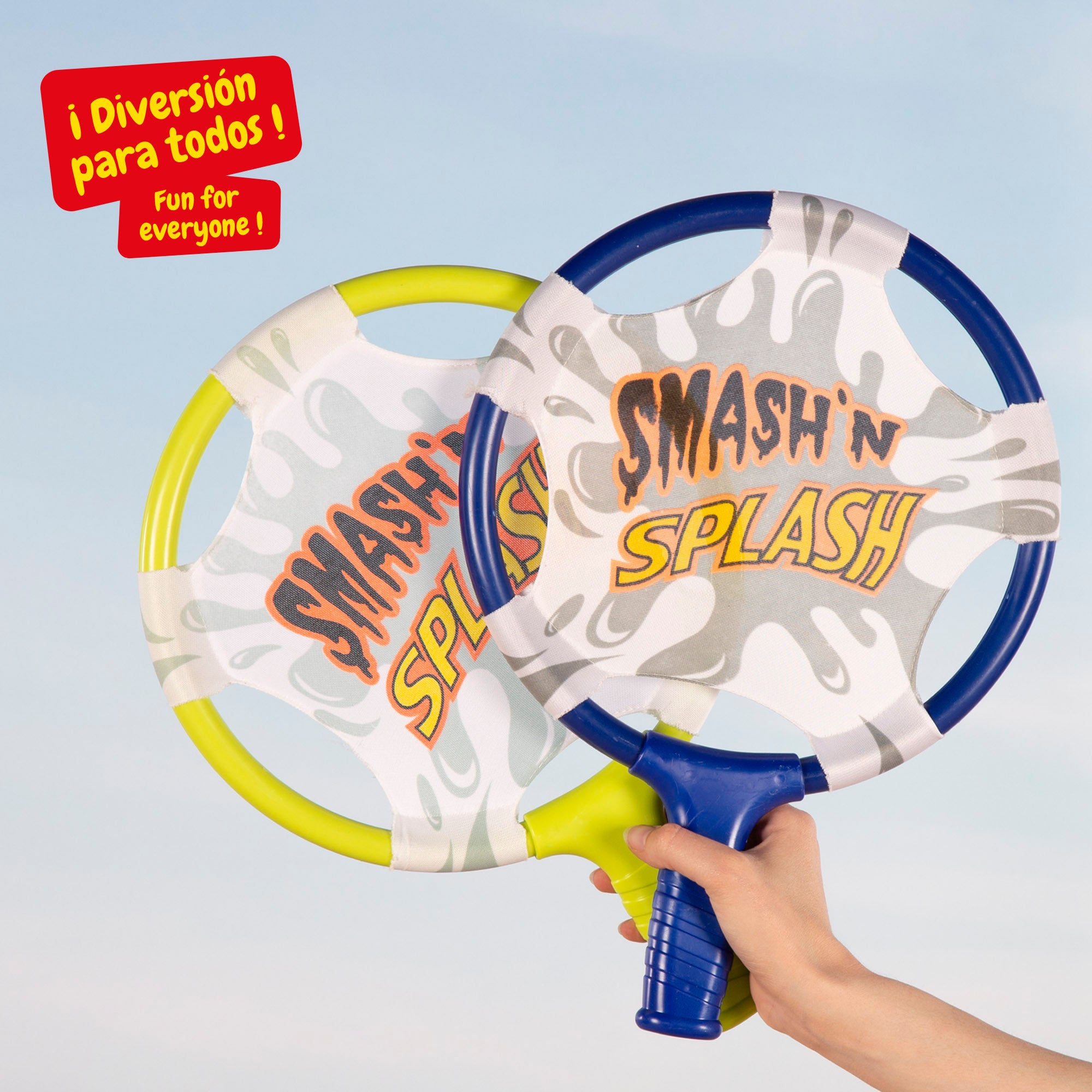 Aqua World Set 2 palas con pelota de espuma