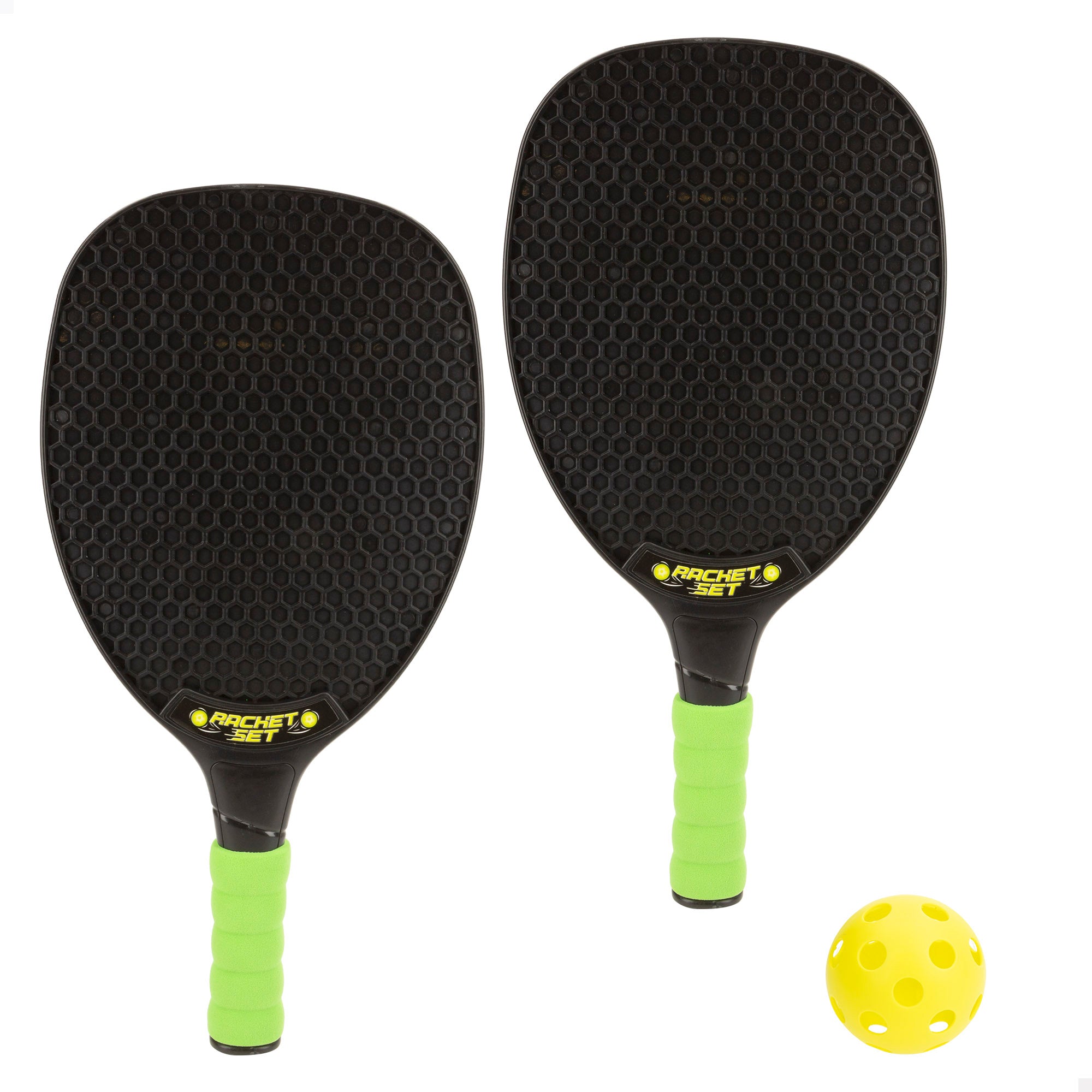 Set 2 raquetas de playa con pelota COLORBABY