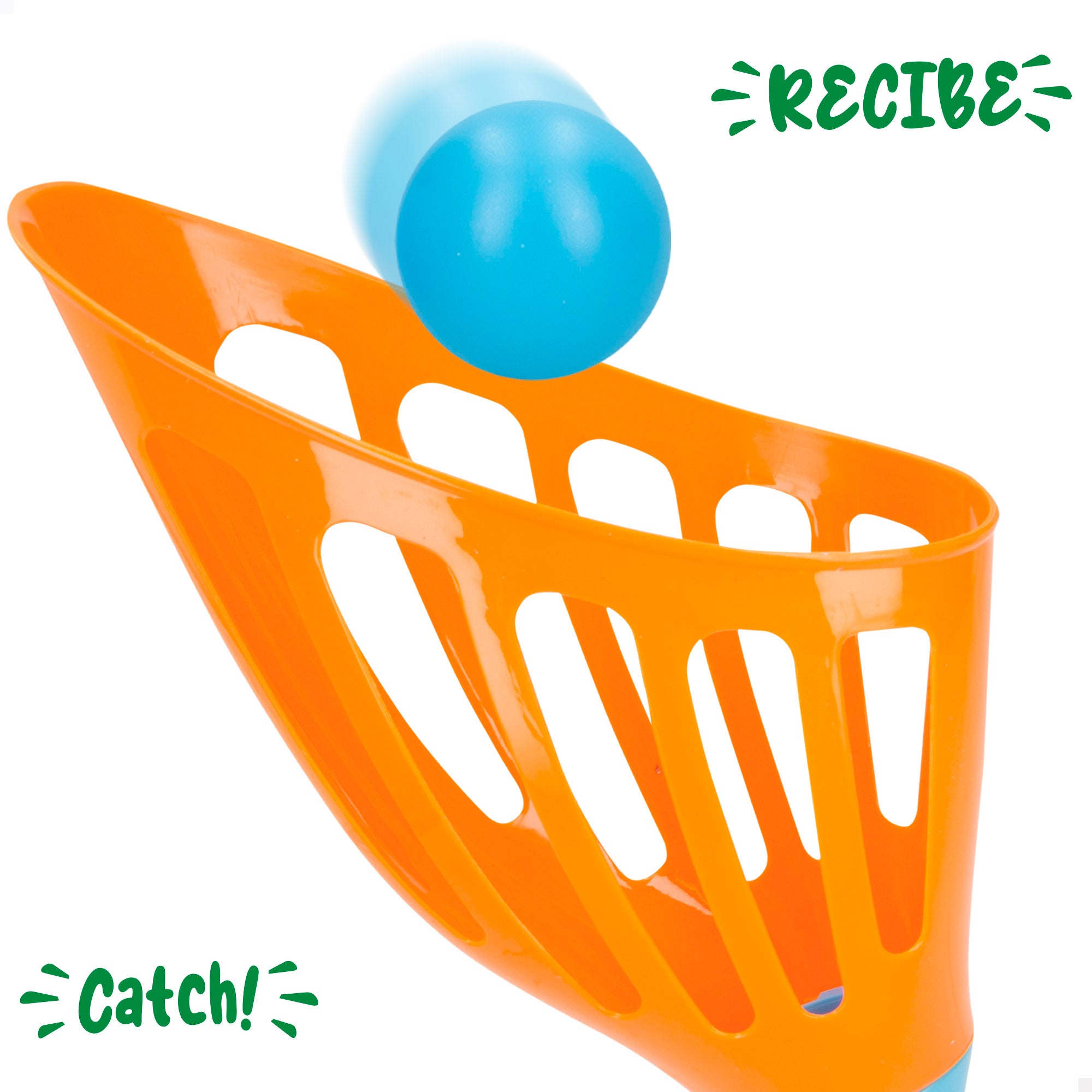 Juego lanza bolas con 2 raquetas y 6 pelotas  Fun Área!