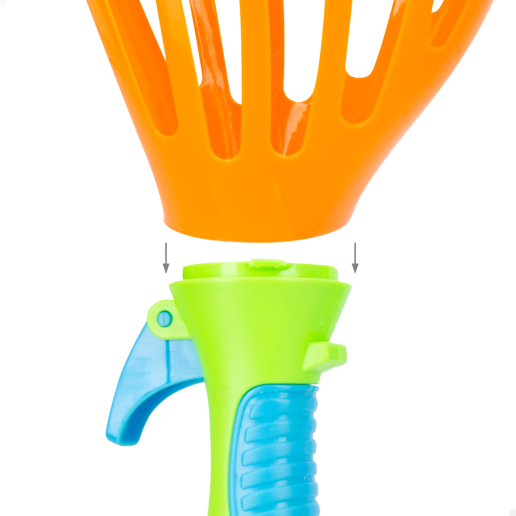 Juego lanza bolas con 2 raquetas y 6 pelotas  Fun Área!