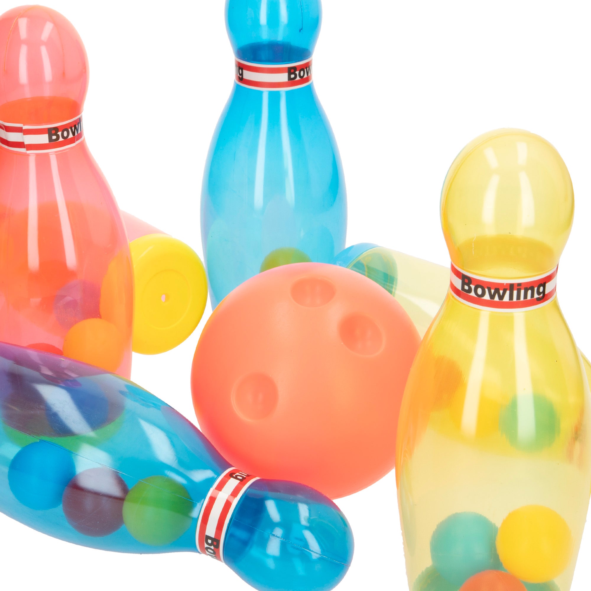 Juego de bolos 20 cm con bola y bolsa transporte Fun Area!