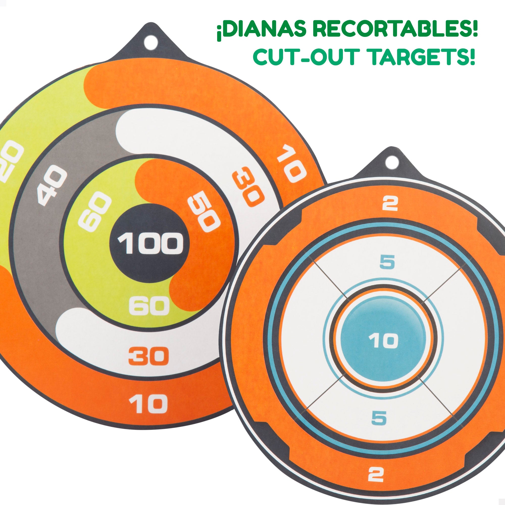 Set arco y flechas 50 cm con dianas y funda Fun Area!