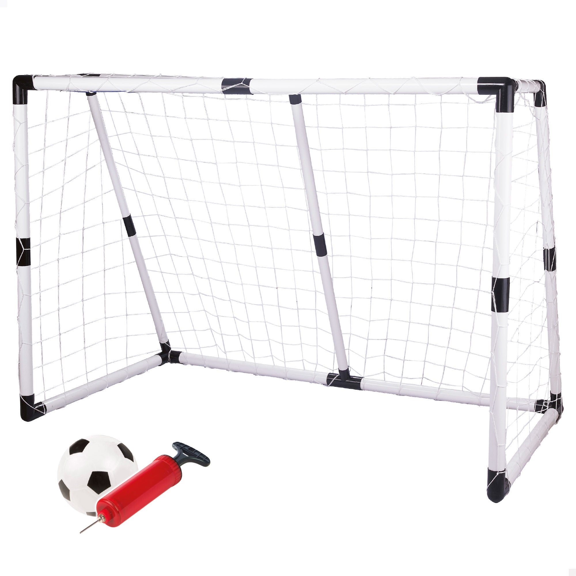 Portería de fútbol para niños con pelota e hinchador CB Sports
