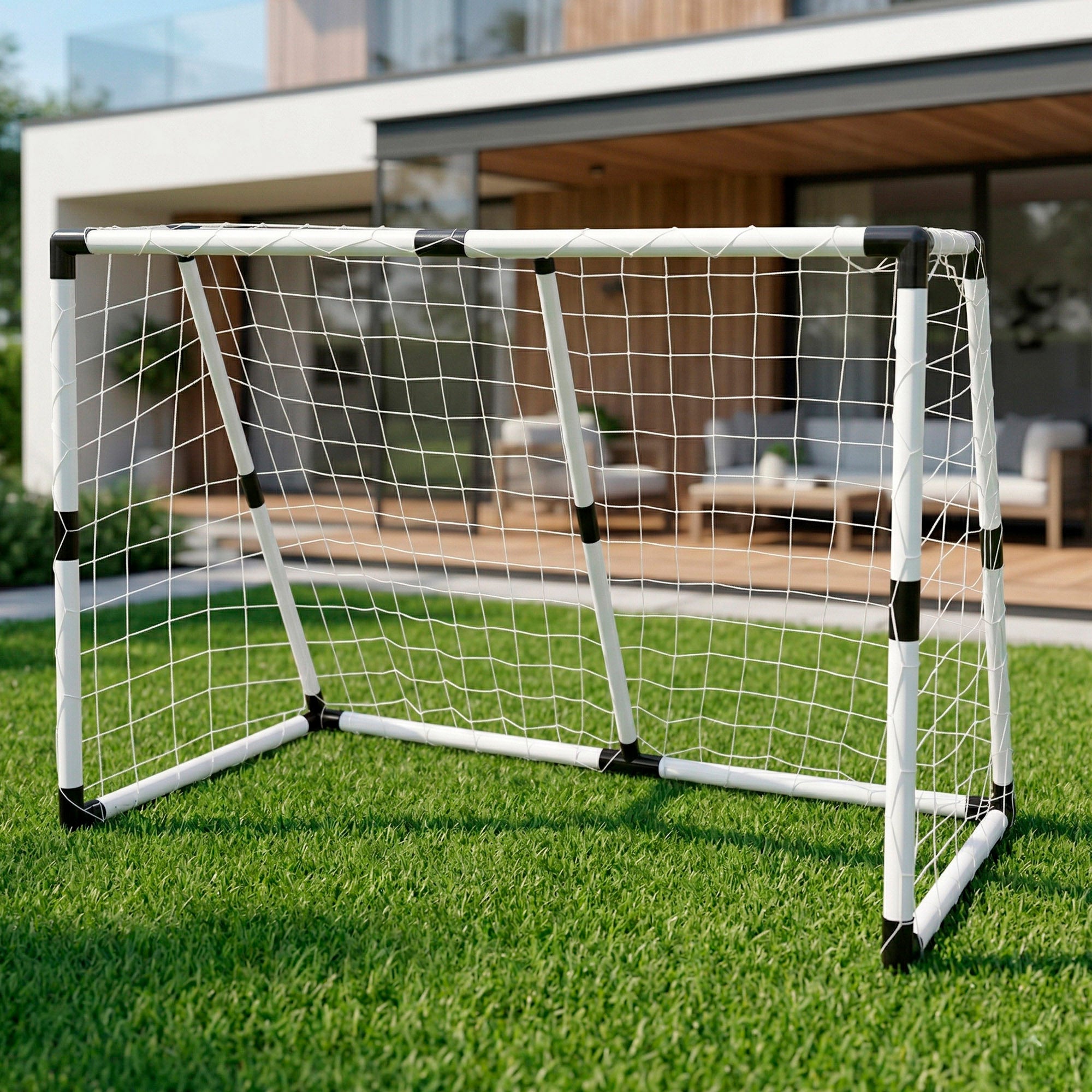 Portería de fútbol para niños con pelota e hinchador CB Sports