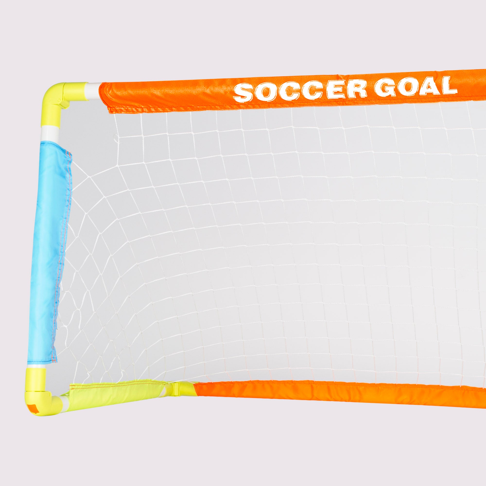 Portería de fútbol para niños con pelota, hinchador y piquetas Fun Area!