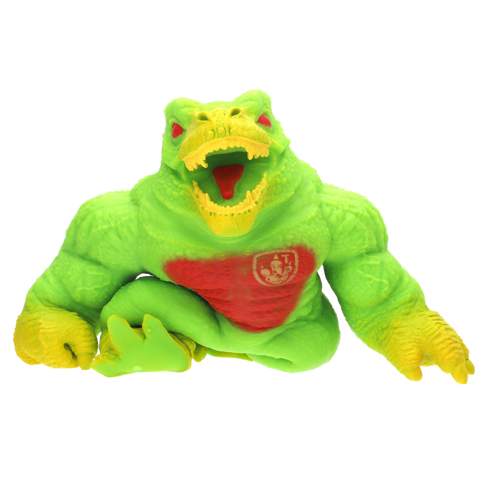 Muñeco elástico antiestrés dinosaurio guerrero Stretchapalz