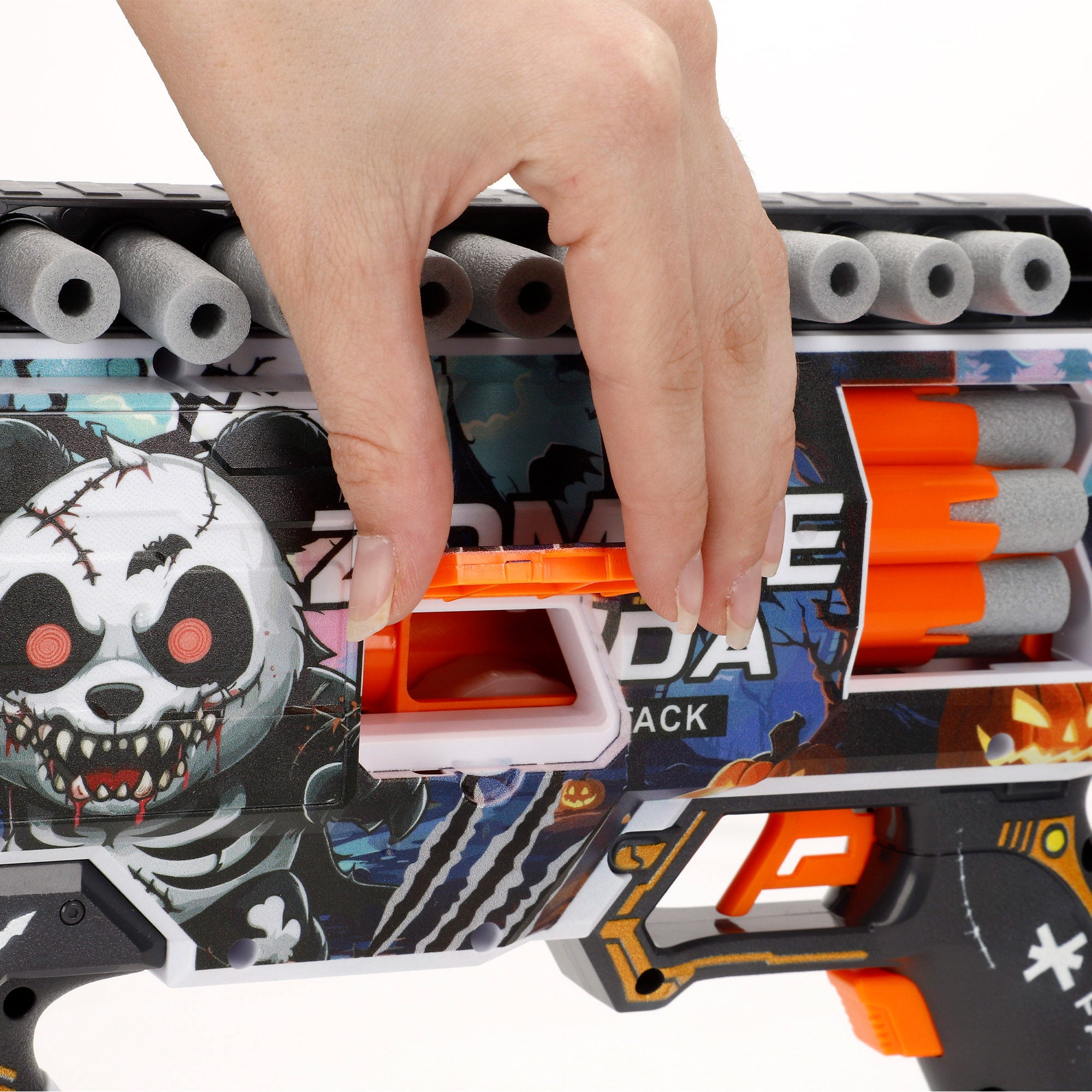 Pistola de juguete eléctrica zombies con 24 dardos de espuma V-Zone
