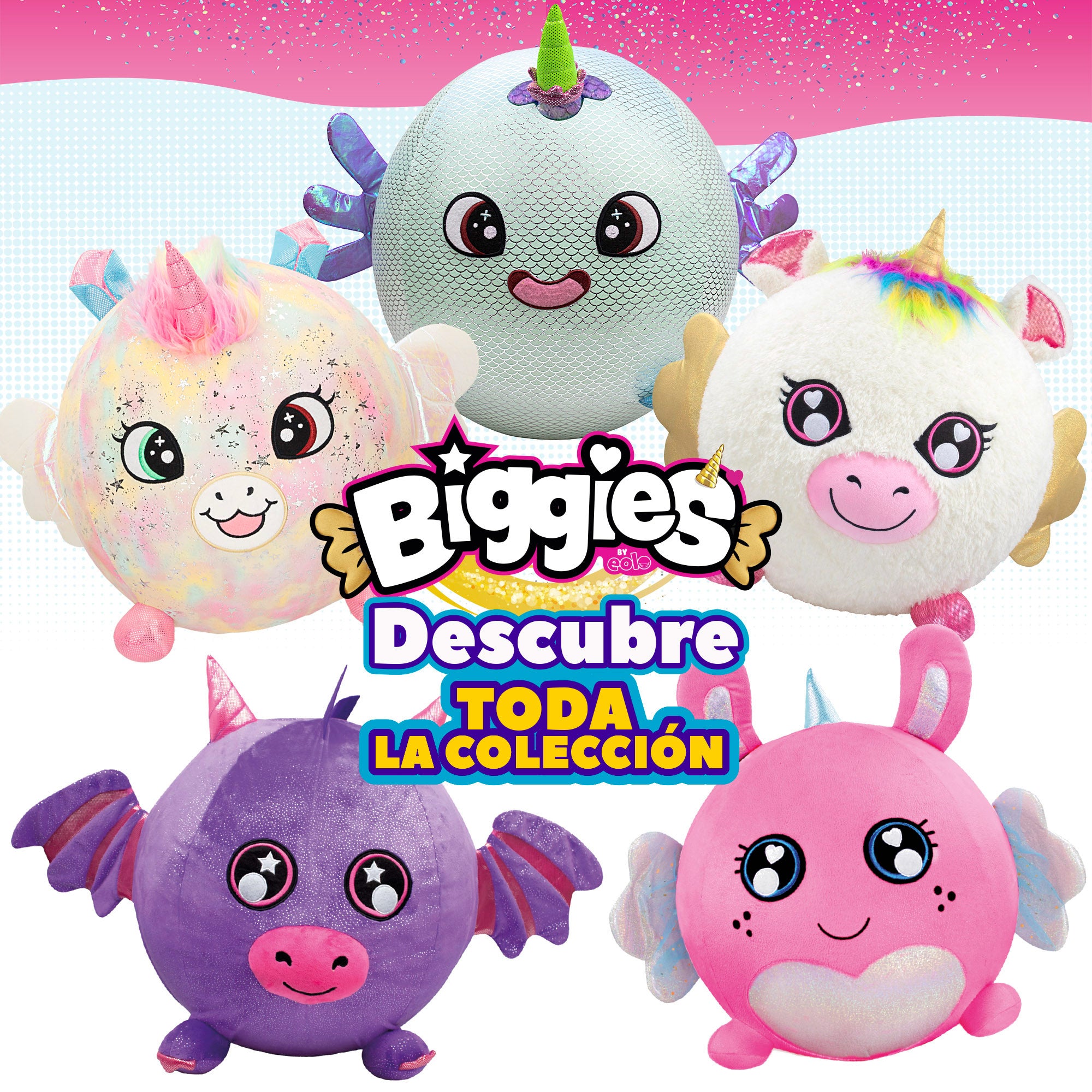 Biggies Peluche hinchable XXL perro brillante