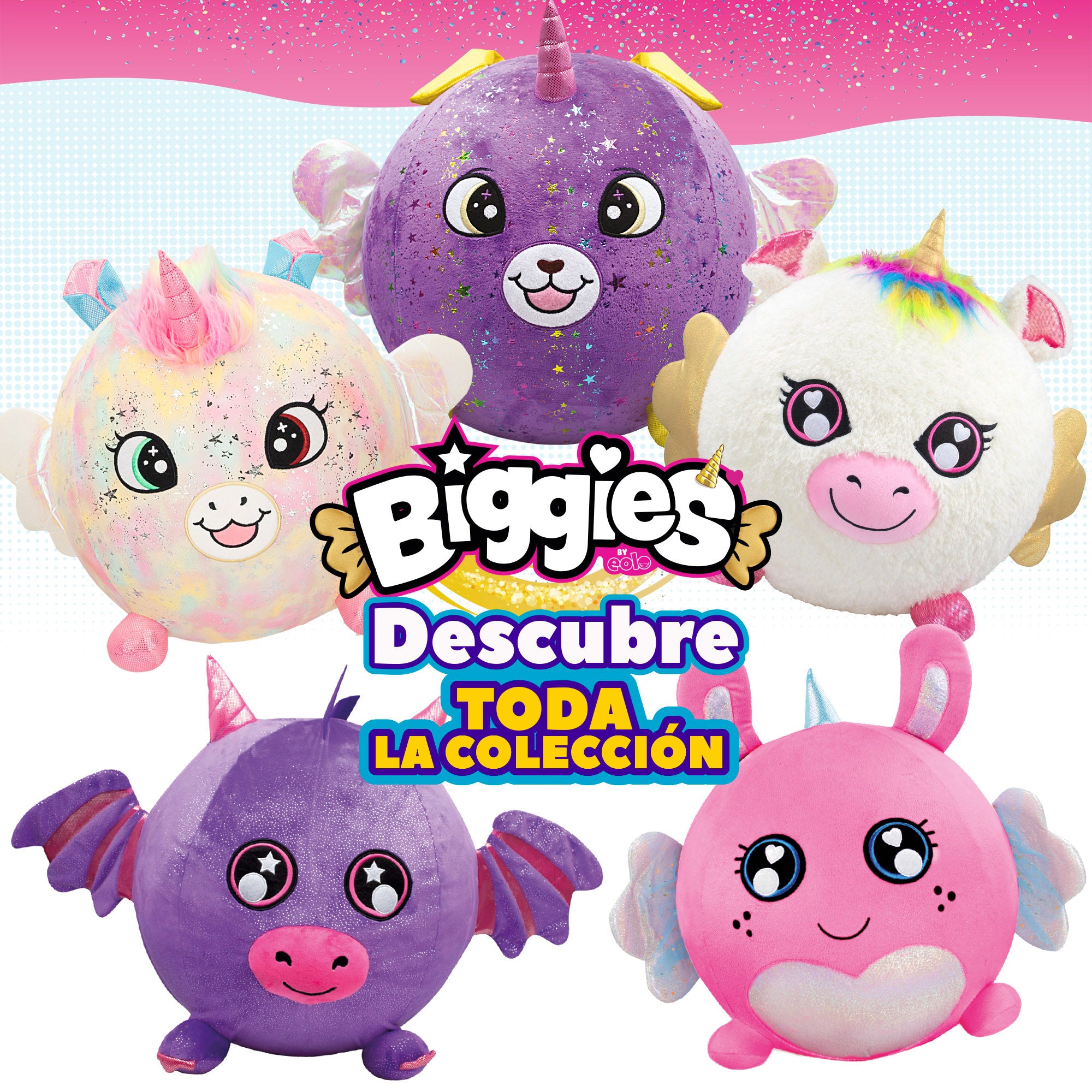 Biggies Peluche hinchable XXL ajolote brillante