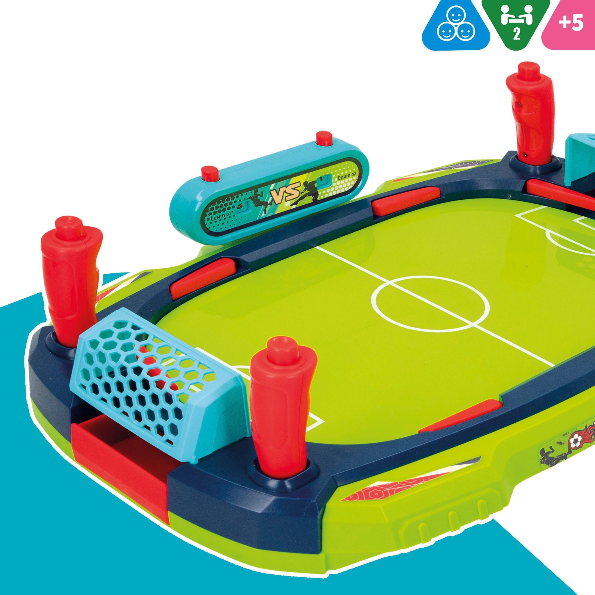 Juego de mesa fútbol pinball con marcador y 3 balones CB Games