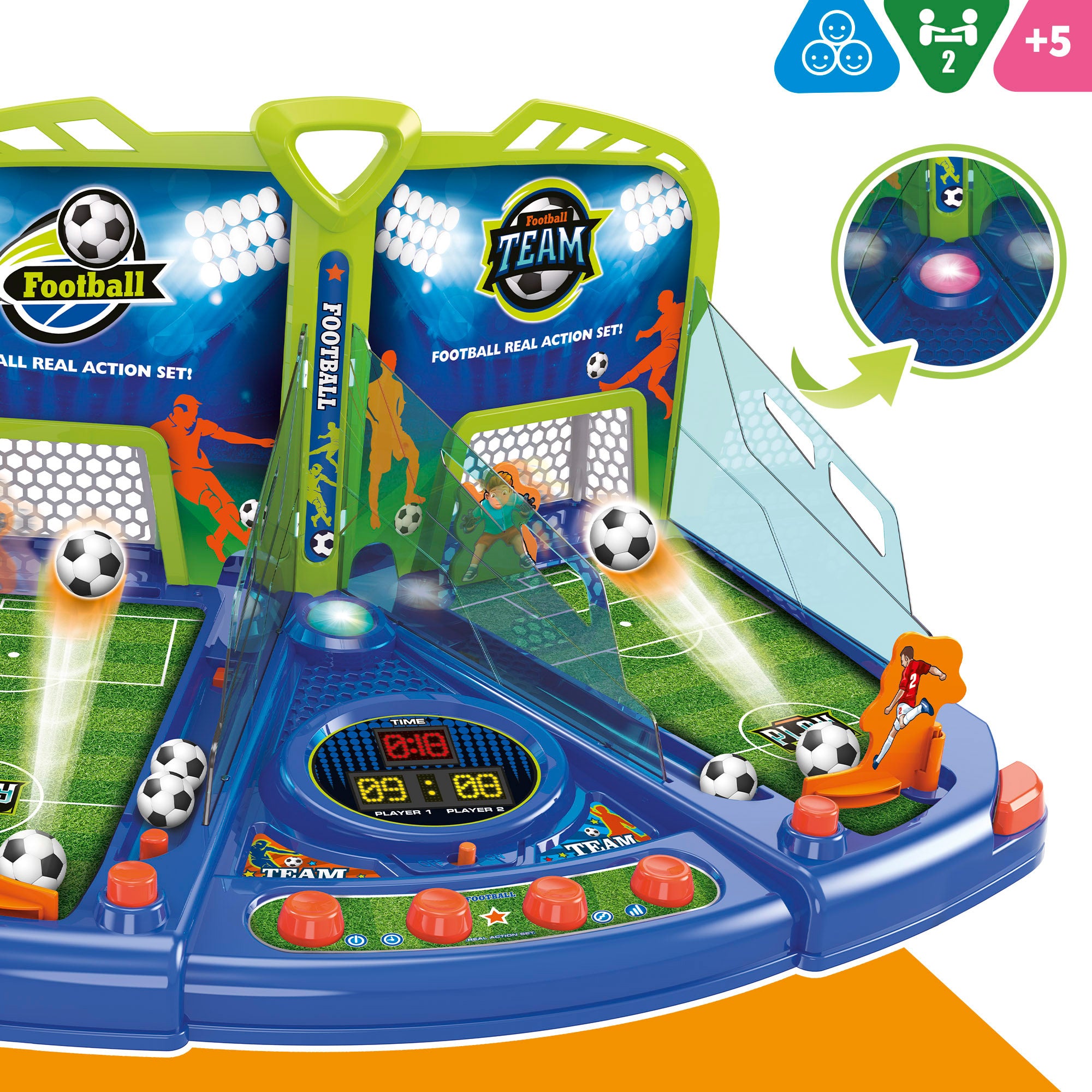 Juego de fútbol electrónico 2 jugadores CB Games