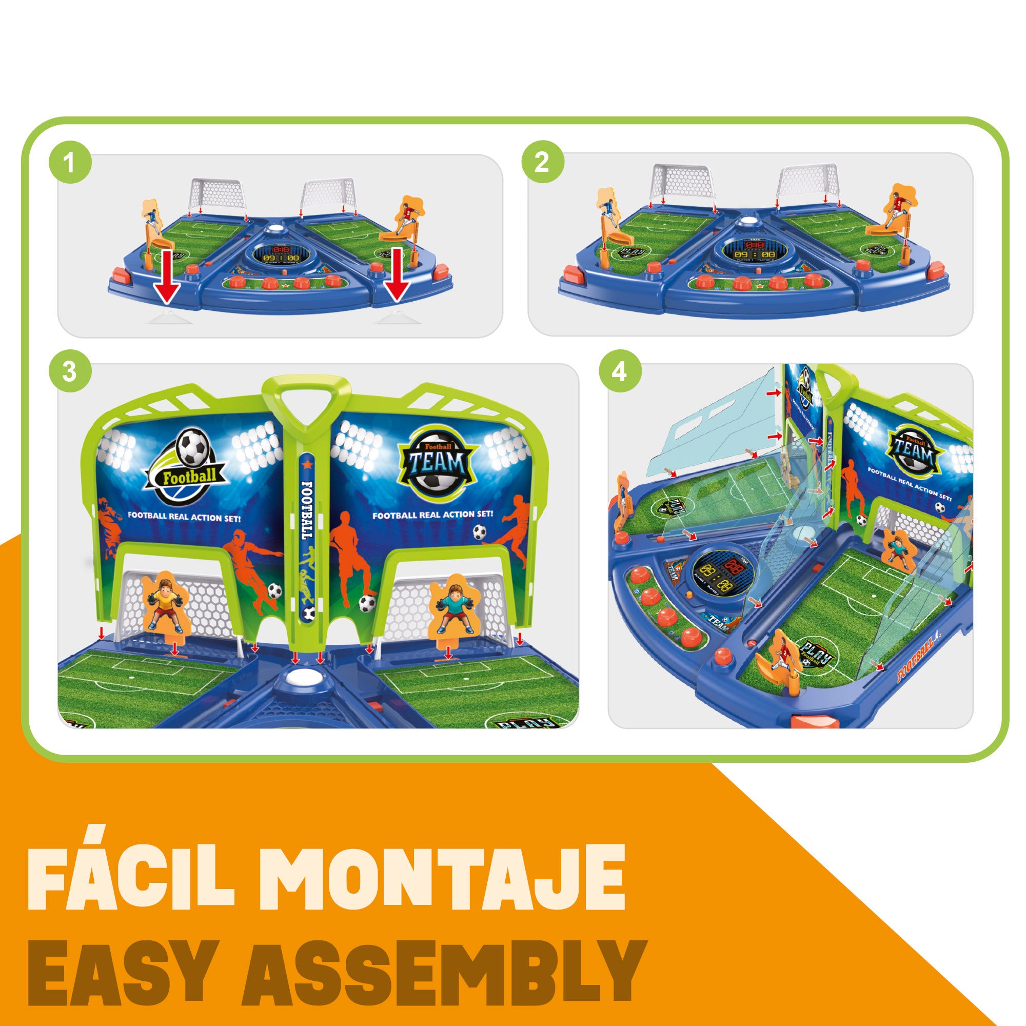 Juego de fútbol electrónico 2 jugadores CB Games