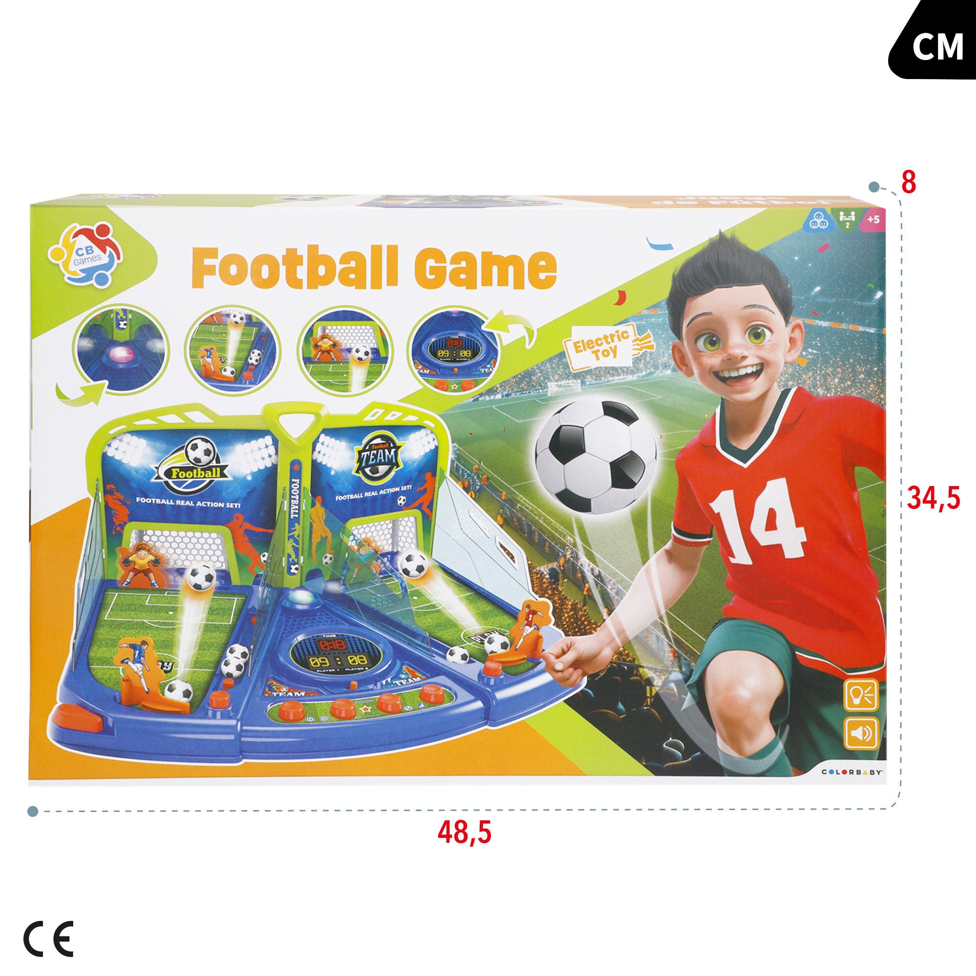 Juego de fútbol electrónico 2 jugadores CB Games