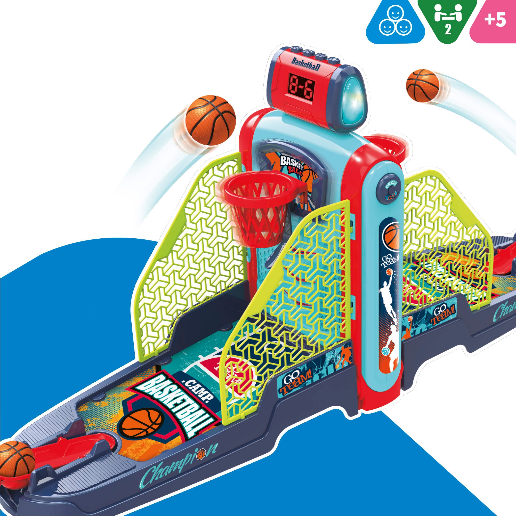 Juego de baloncesto electrónico 2 jugadores CB Games