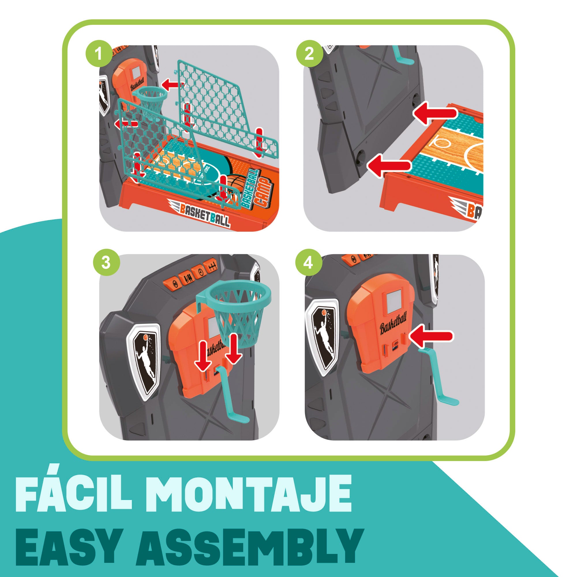 Juego de baloncesto electrónico CB Games