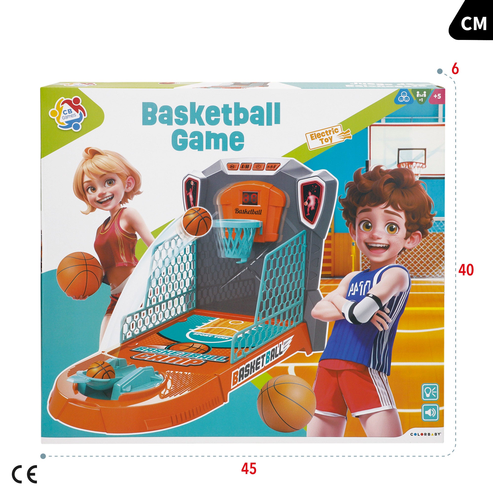 Juego de baloncesto electrónico CB Games