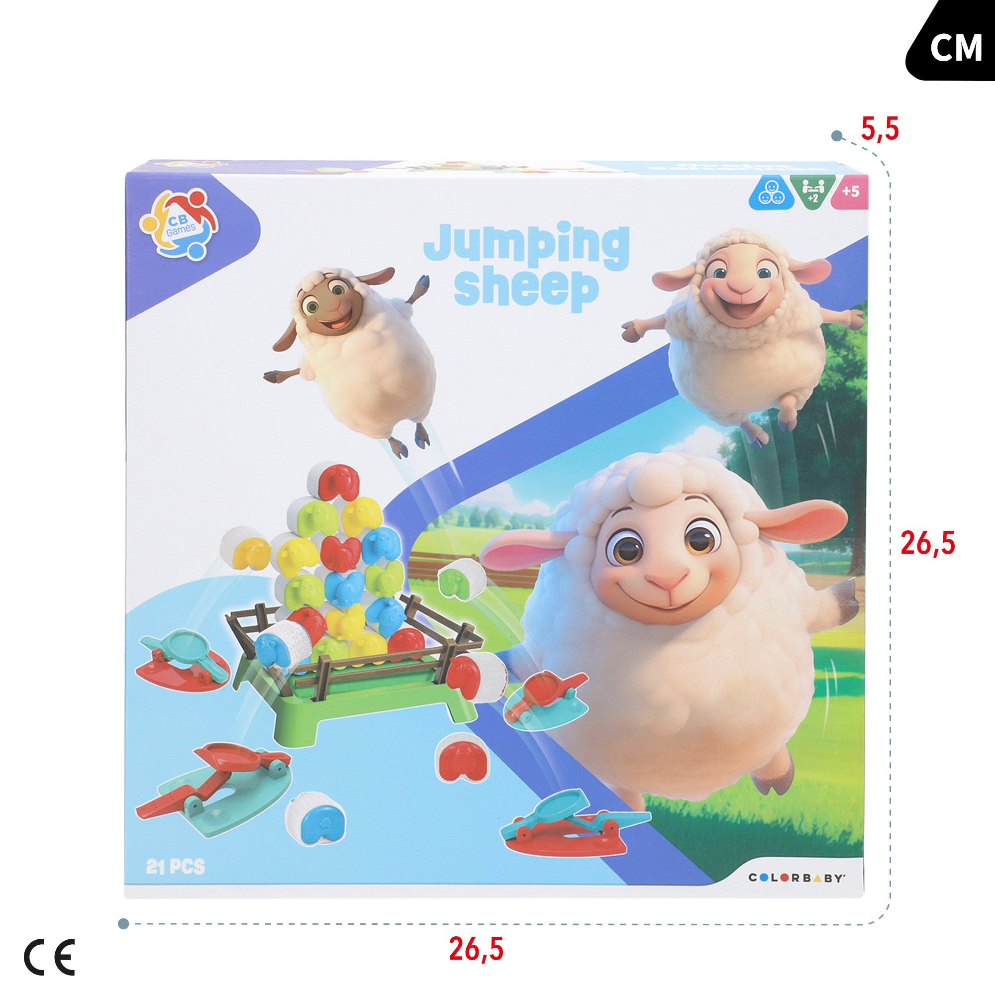 Juego de mesa ovejas saltarinas CB Games