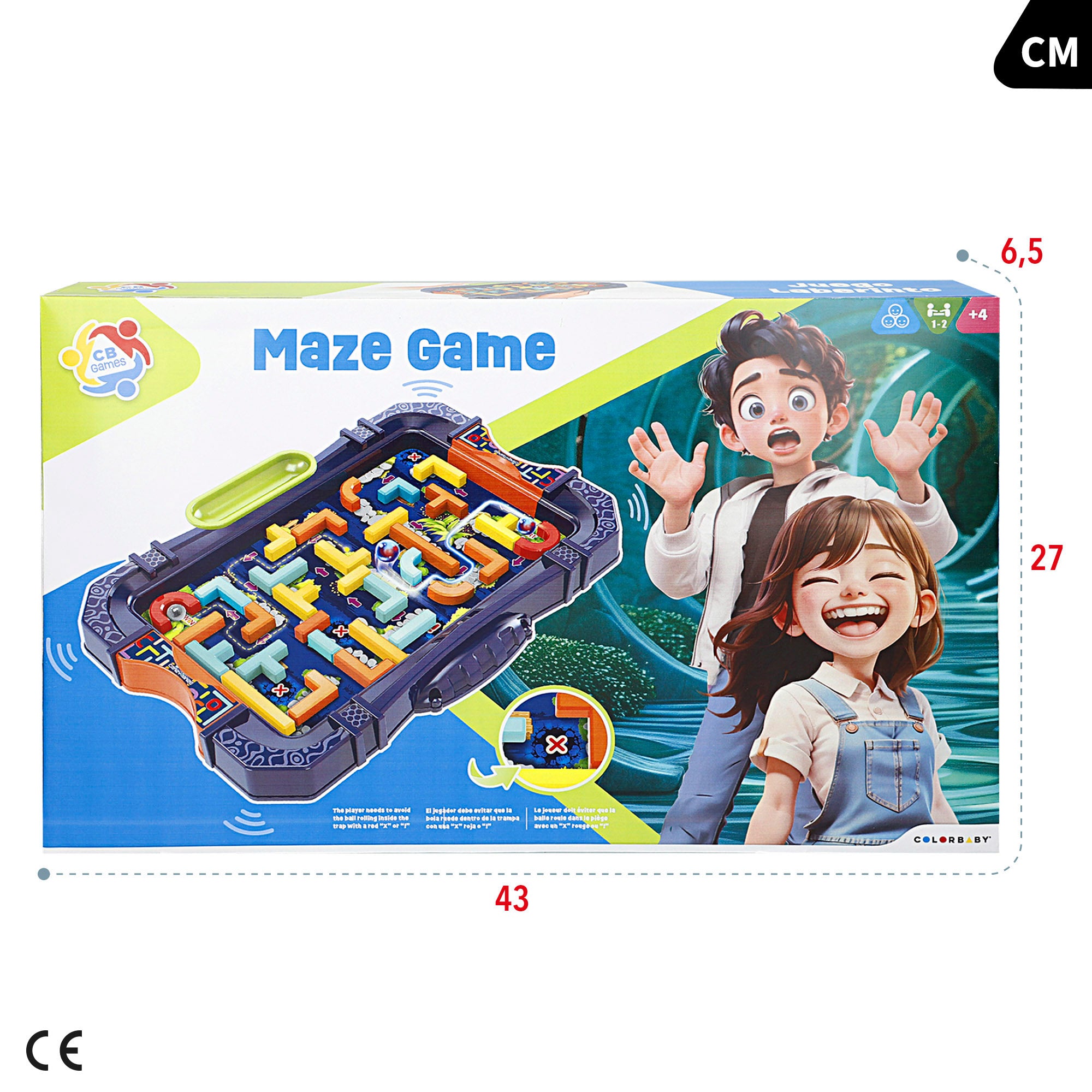 Juego de mesa laberinto loco CB Games