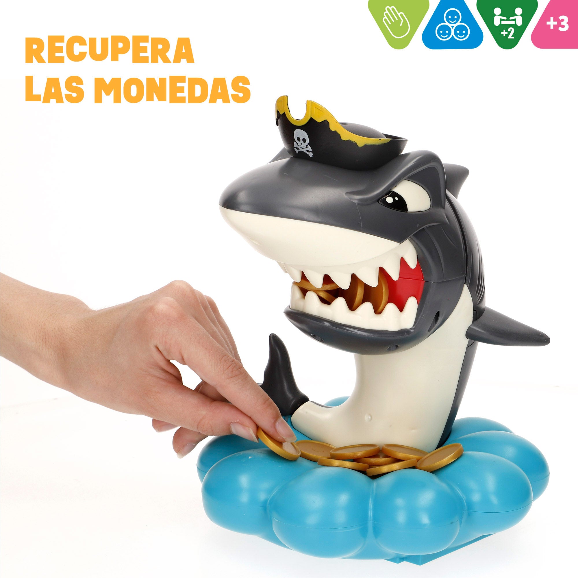 Juego de mesa tiburón pirata CB Games