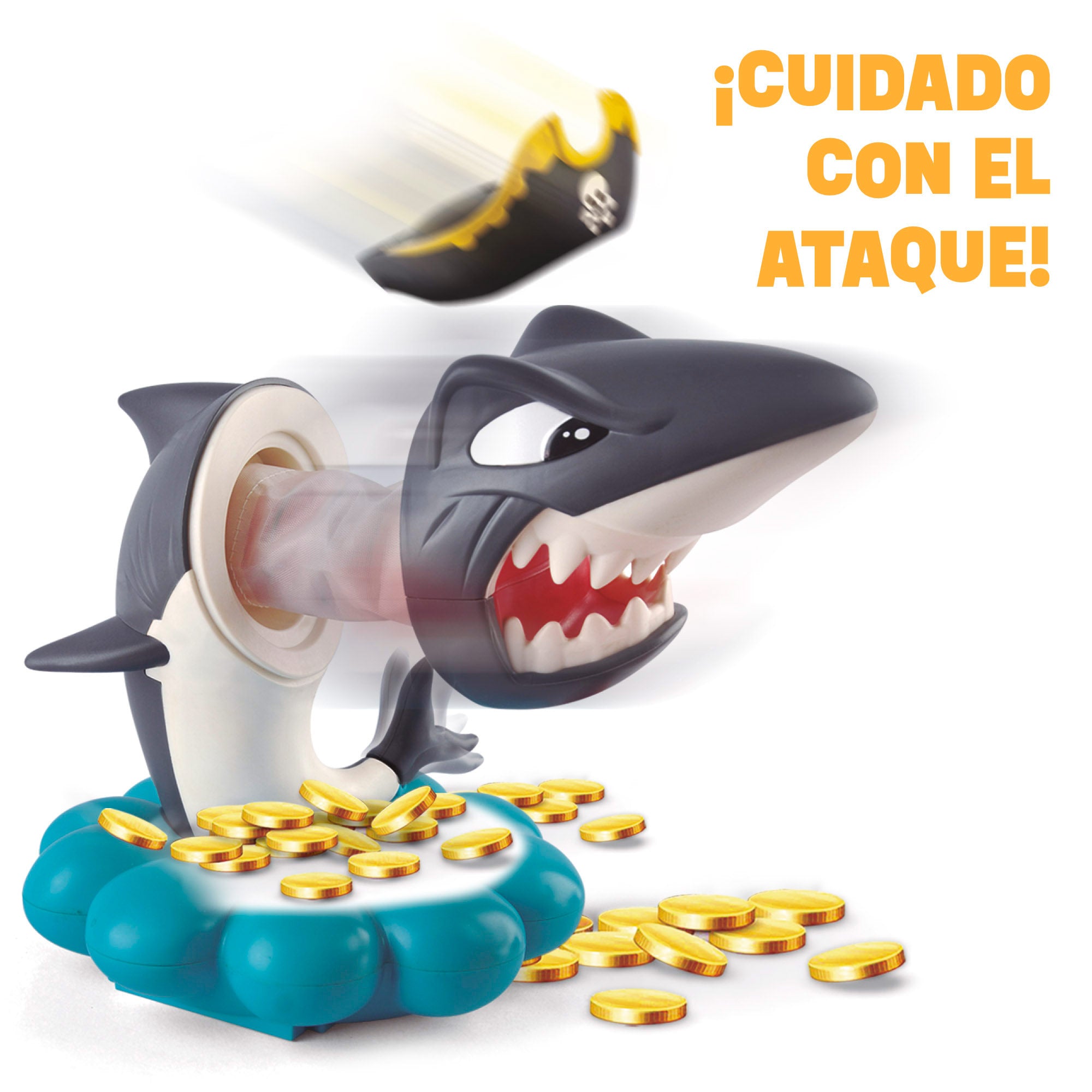 Juego de mesa tiburón pirata CB Games