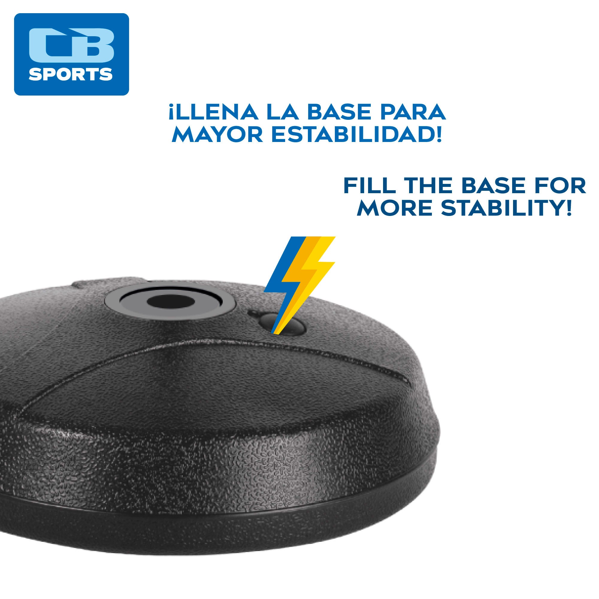 Saco boxeo infantil con guantes e hinchador CB Sports