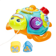 Winfun Arrastre musical tortuga con luz y sonido