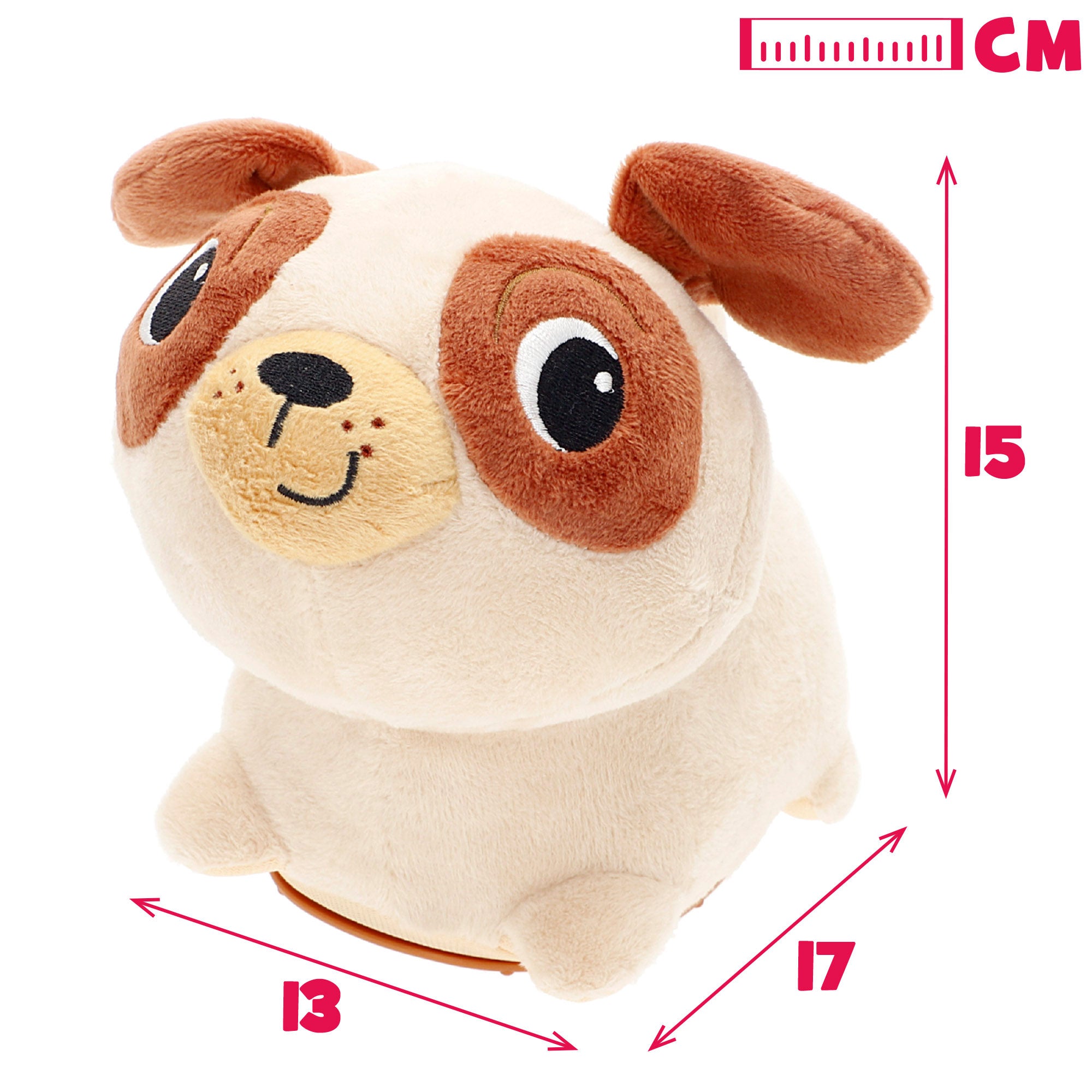 Winfun Perro peluche con sonidos y movimiento