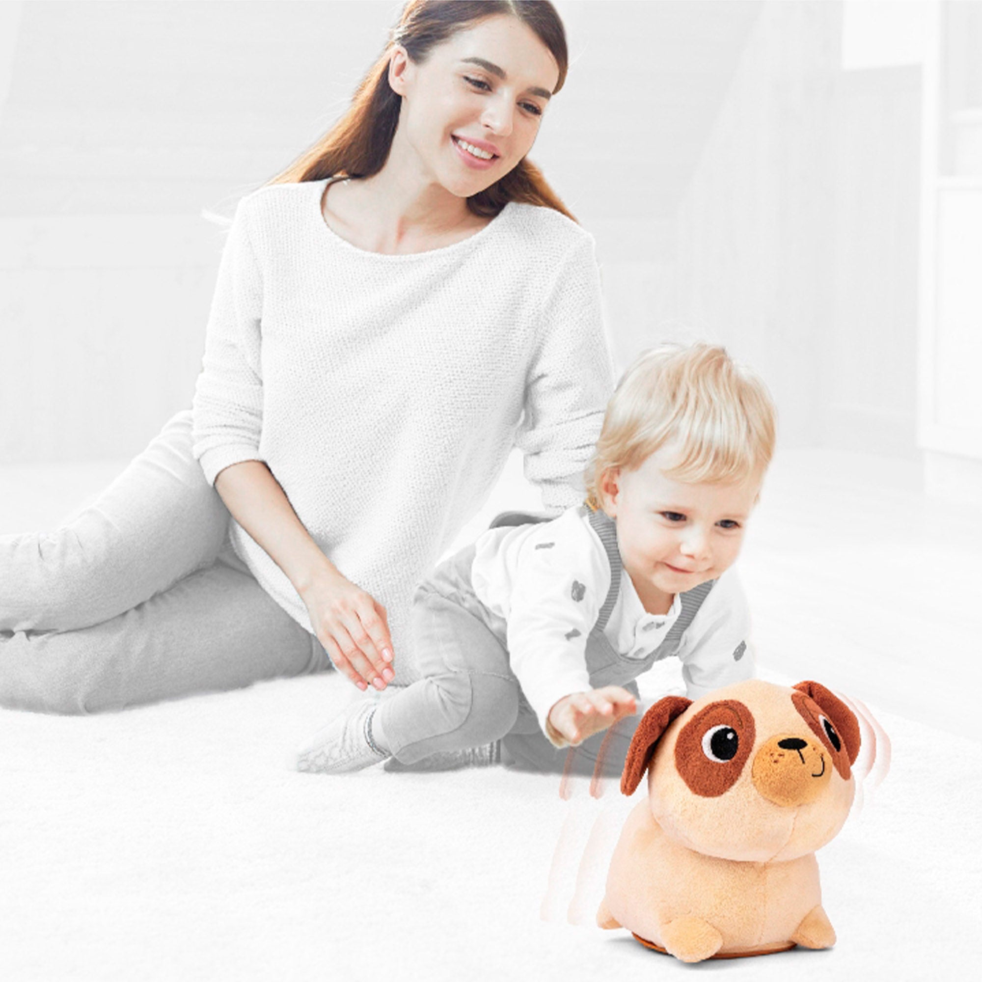 Winfun Perro peluche con sonidos y movimiento