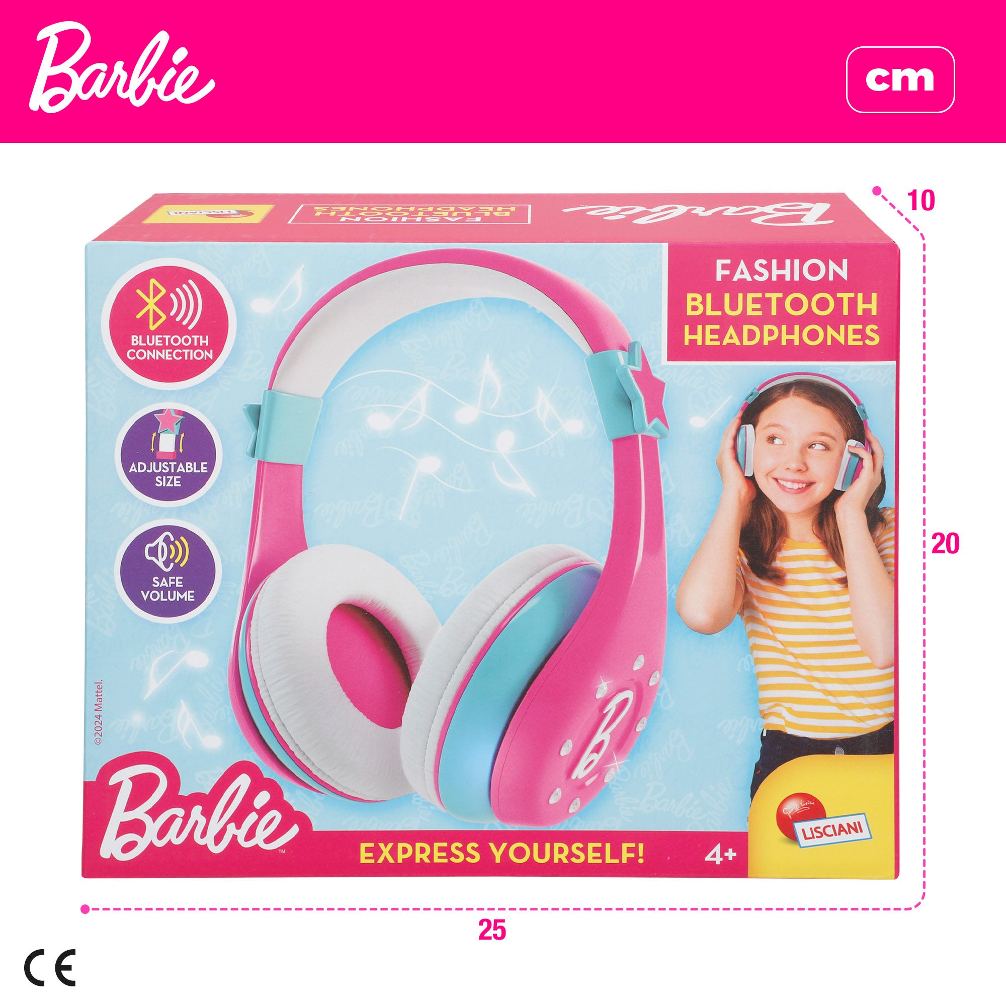 Barbie Auriculares infantiles con bluetooth