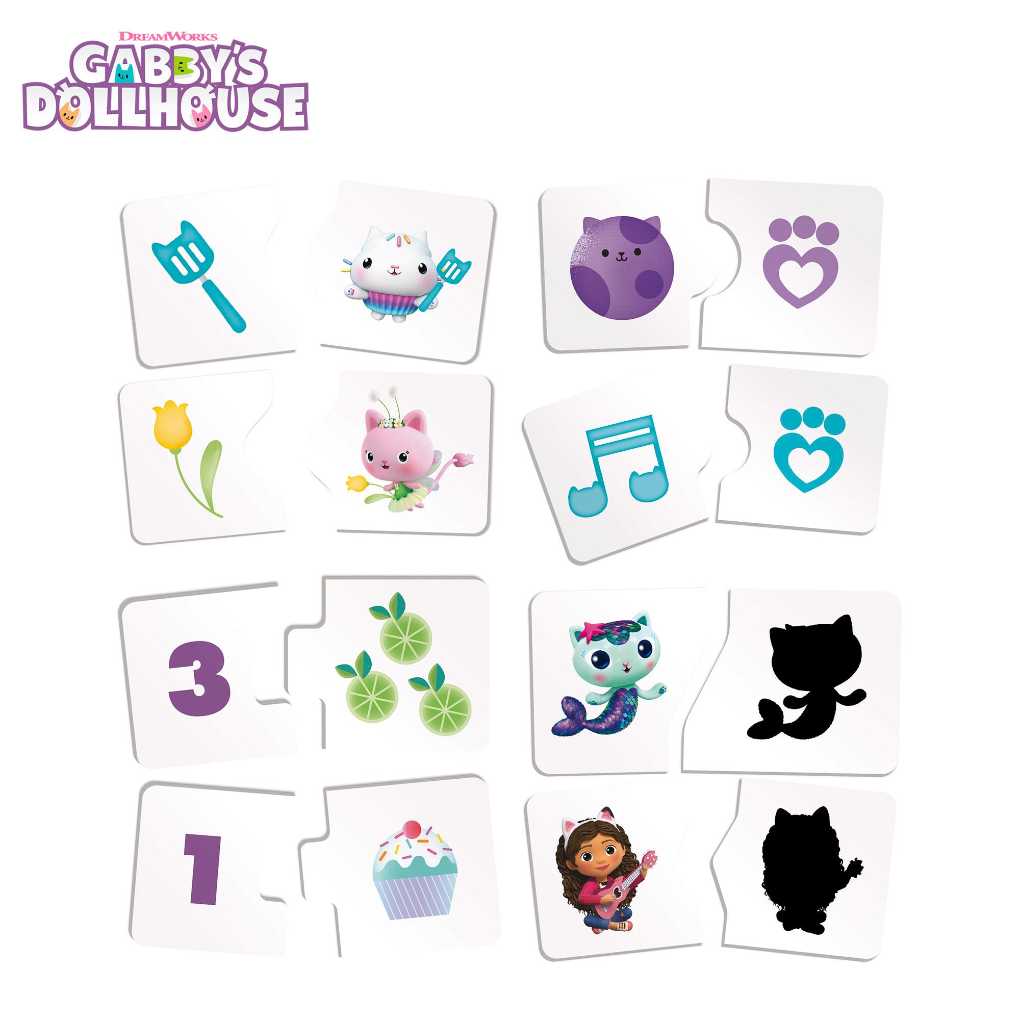 Gabby's Dollhouse Mesa infantil con pizarra y juegos